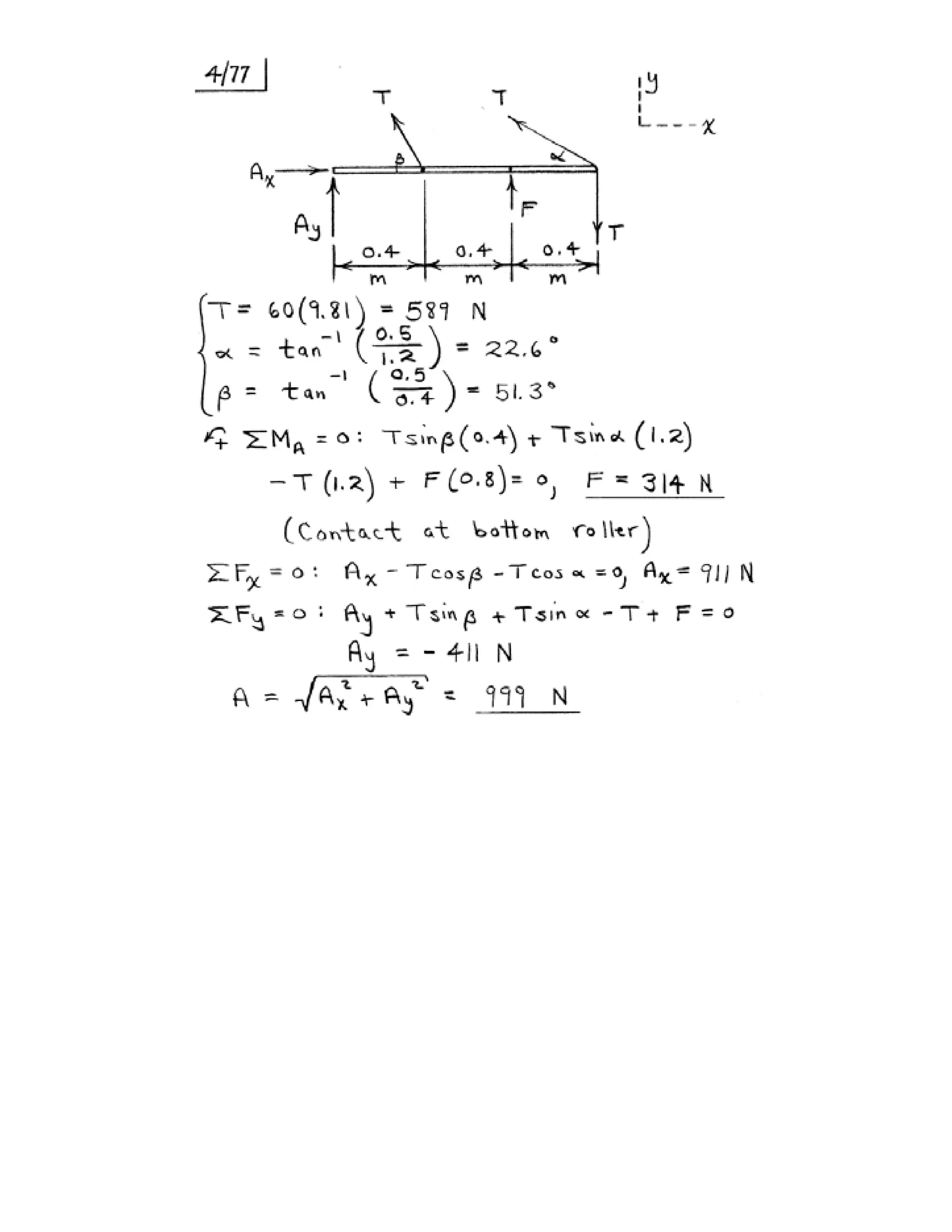 Engineering mechanics statics j.l.meriam-l.g.kraige-solution manual (5th ed)
