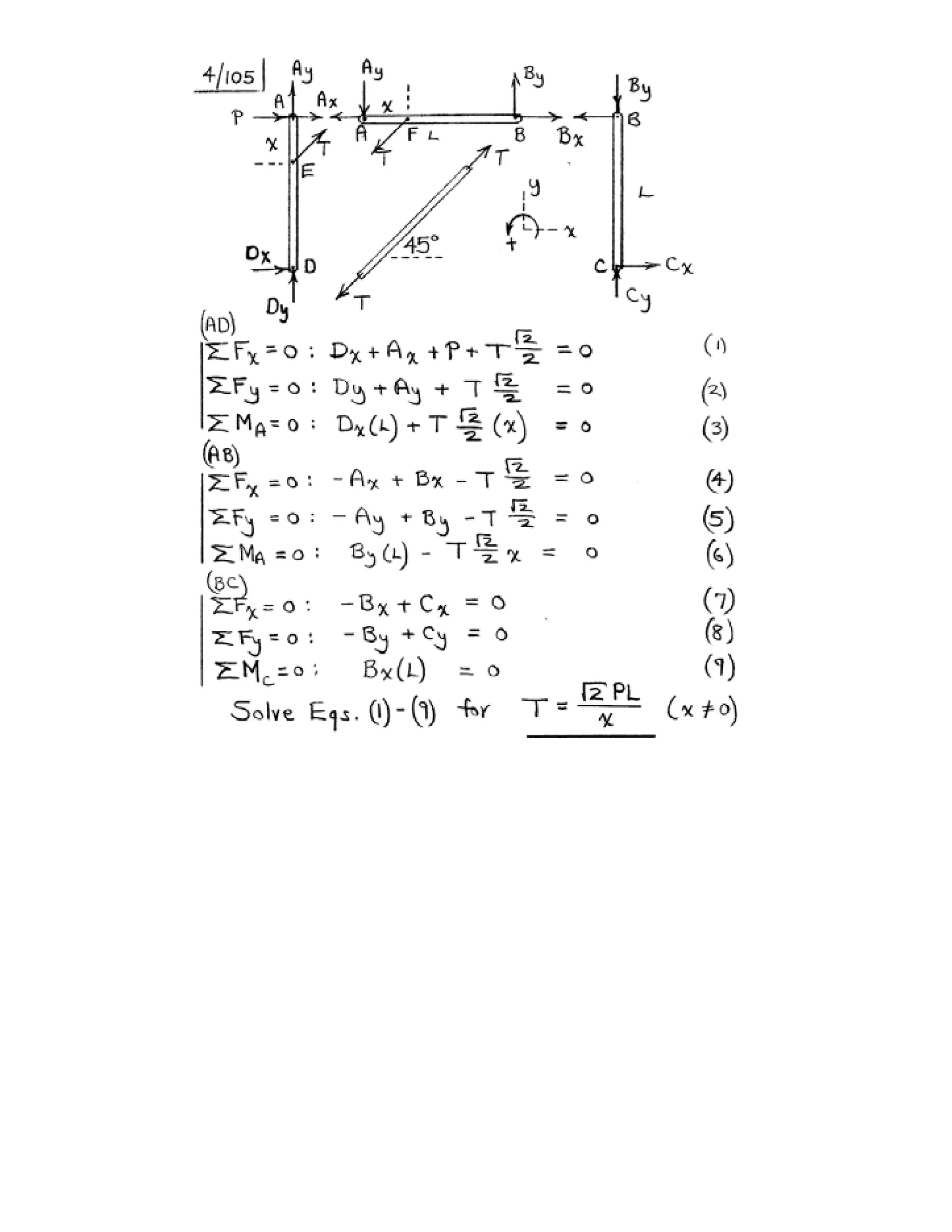 Engineering mechanics statics j.l.meriam-l.g.kraige-solution manual (5th ed)