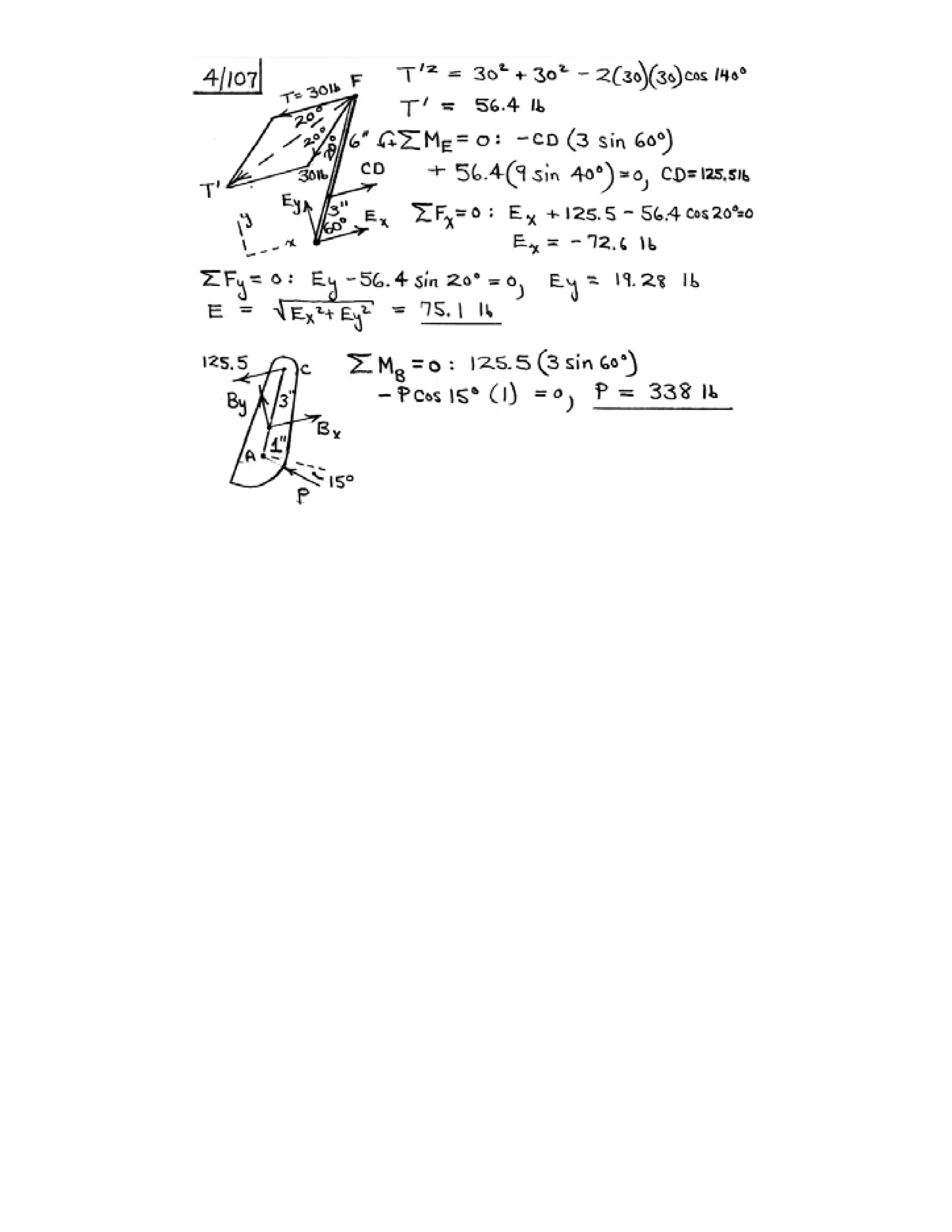 Engineering mechanics statics j.l.meriam-l.g.kraige-solution manual (5th ed)