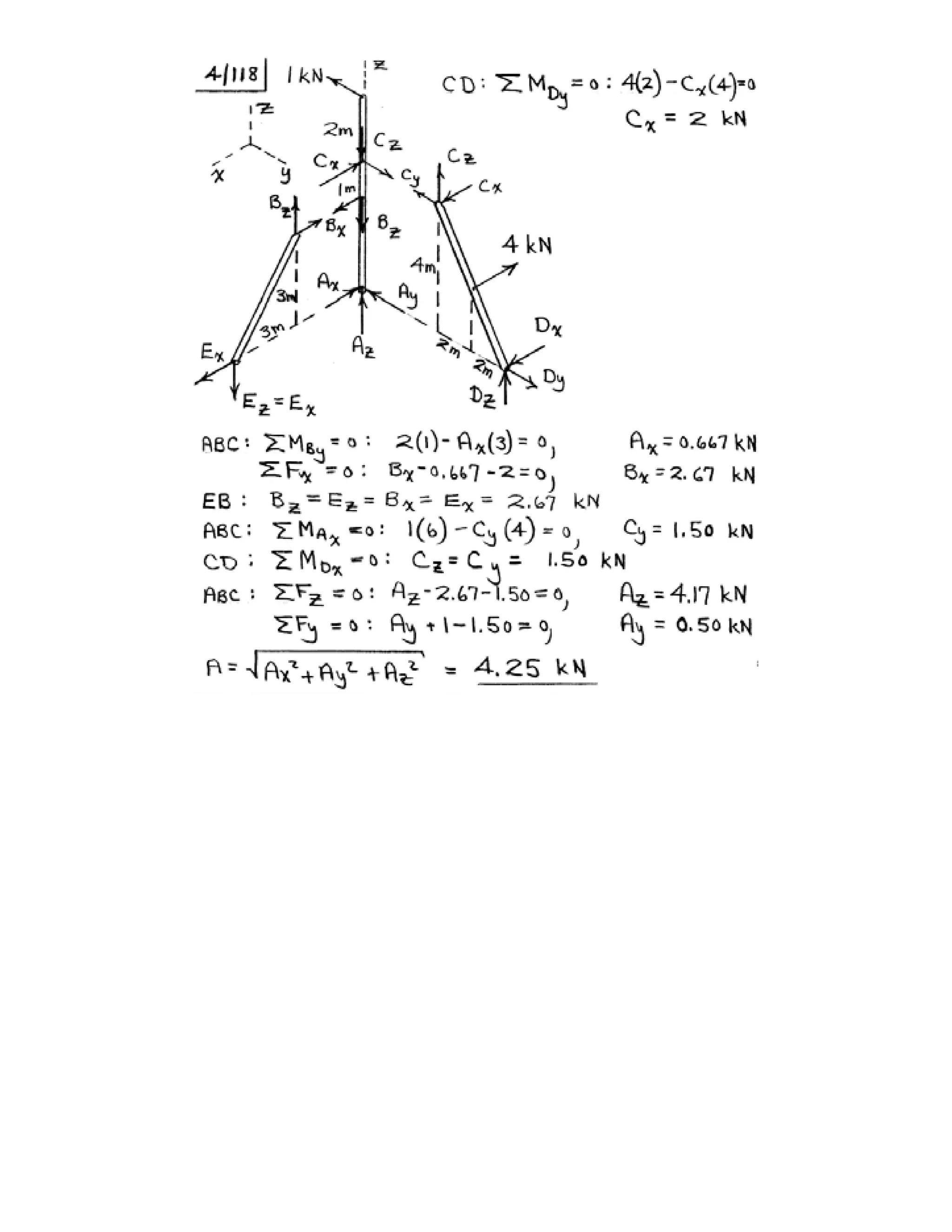 Engineering mechanics statics j.l.meriam-l.g.kraige-solution manual (5th ed)