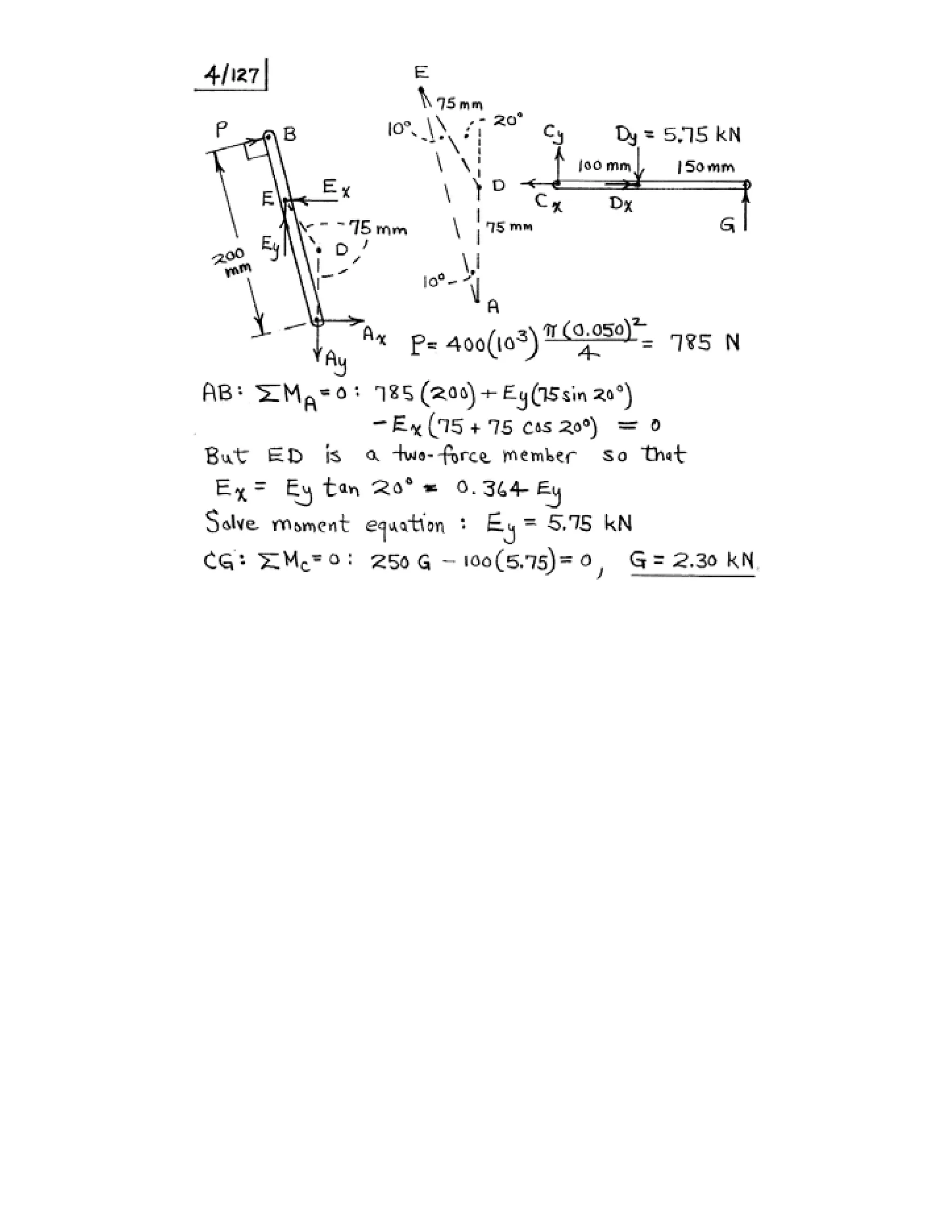 Engineering mechanics statics j.l.meriam-l.g.kraige-solution manual (5th ed)