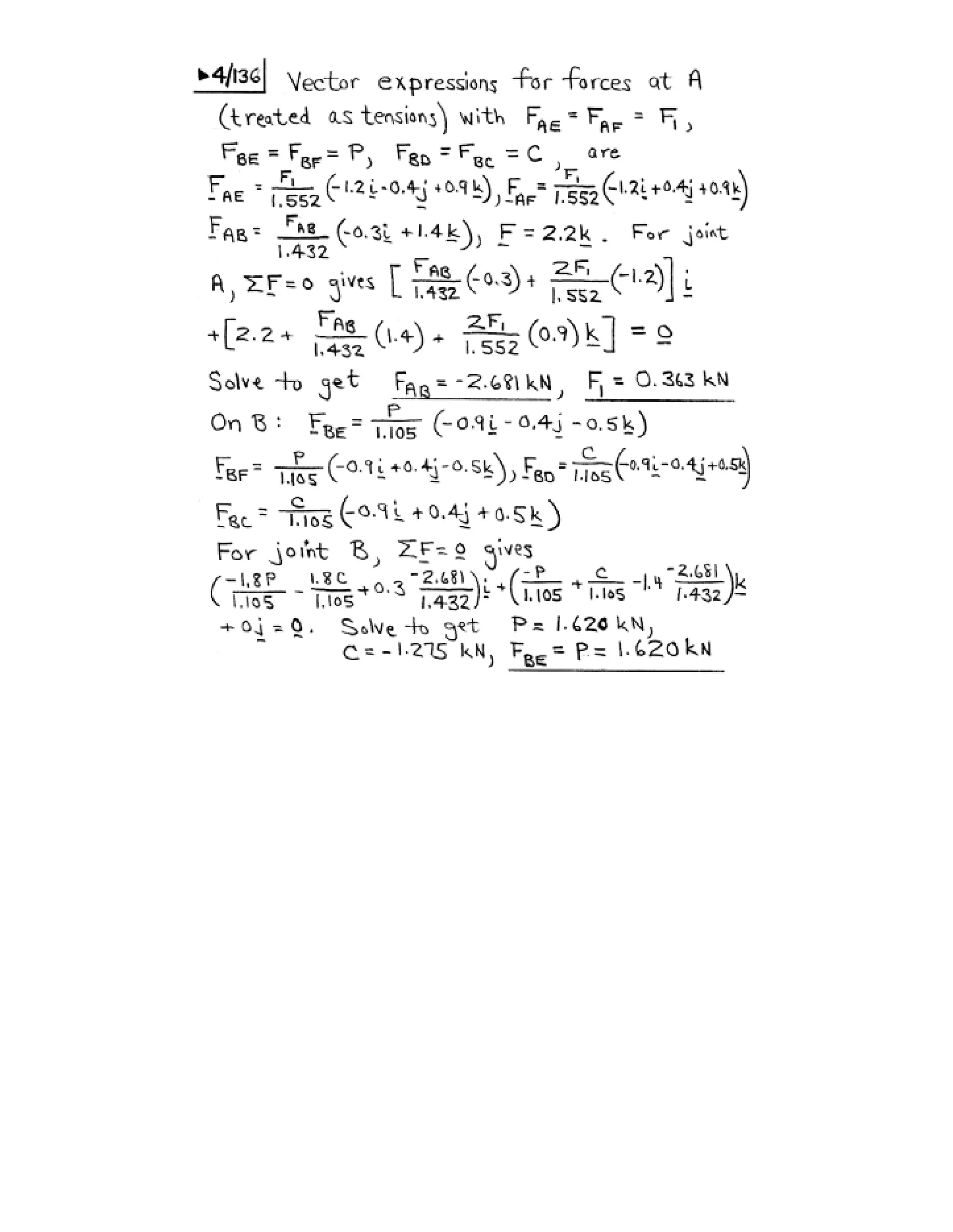 Engineering mechanics statics j.l.meriam-l.g.kraige-solution manual (5th ed)
