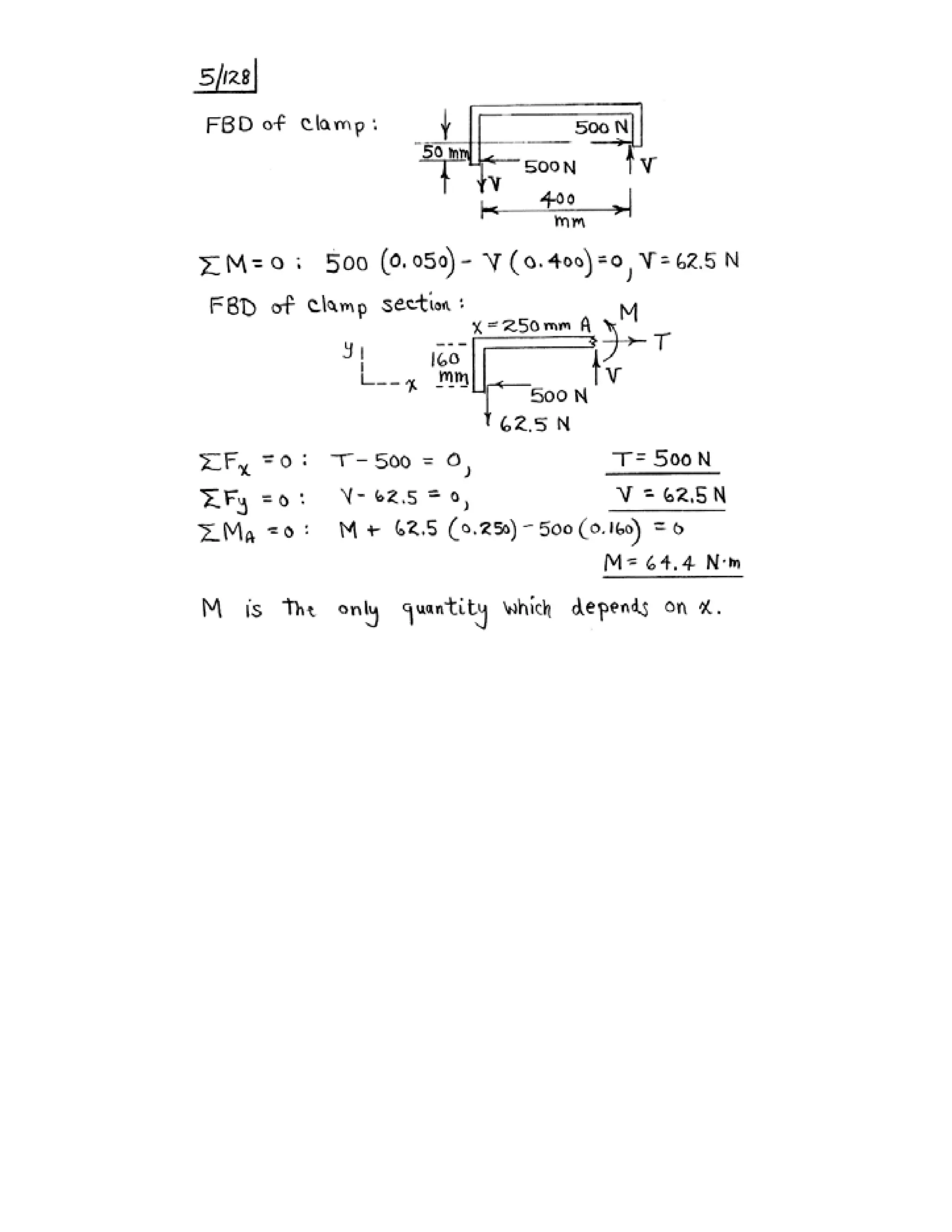 Engineering mechanics statics j.l.meriam-l.g.kraige-solution manual (5th ed)