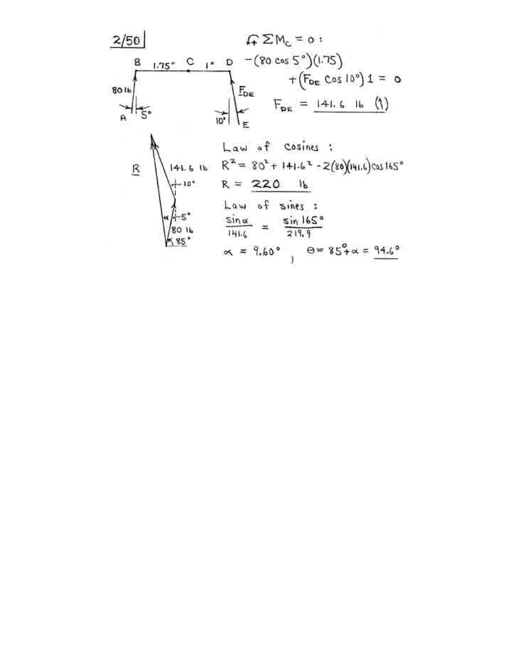 Engineering mechanics statics j.l.meriam-l.g.kraige-solution manual (5th ed)