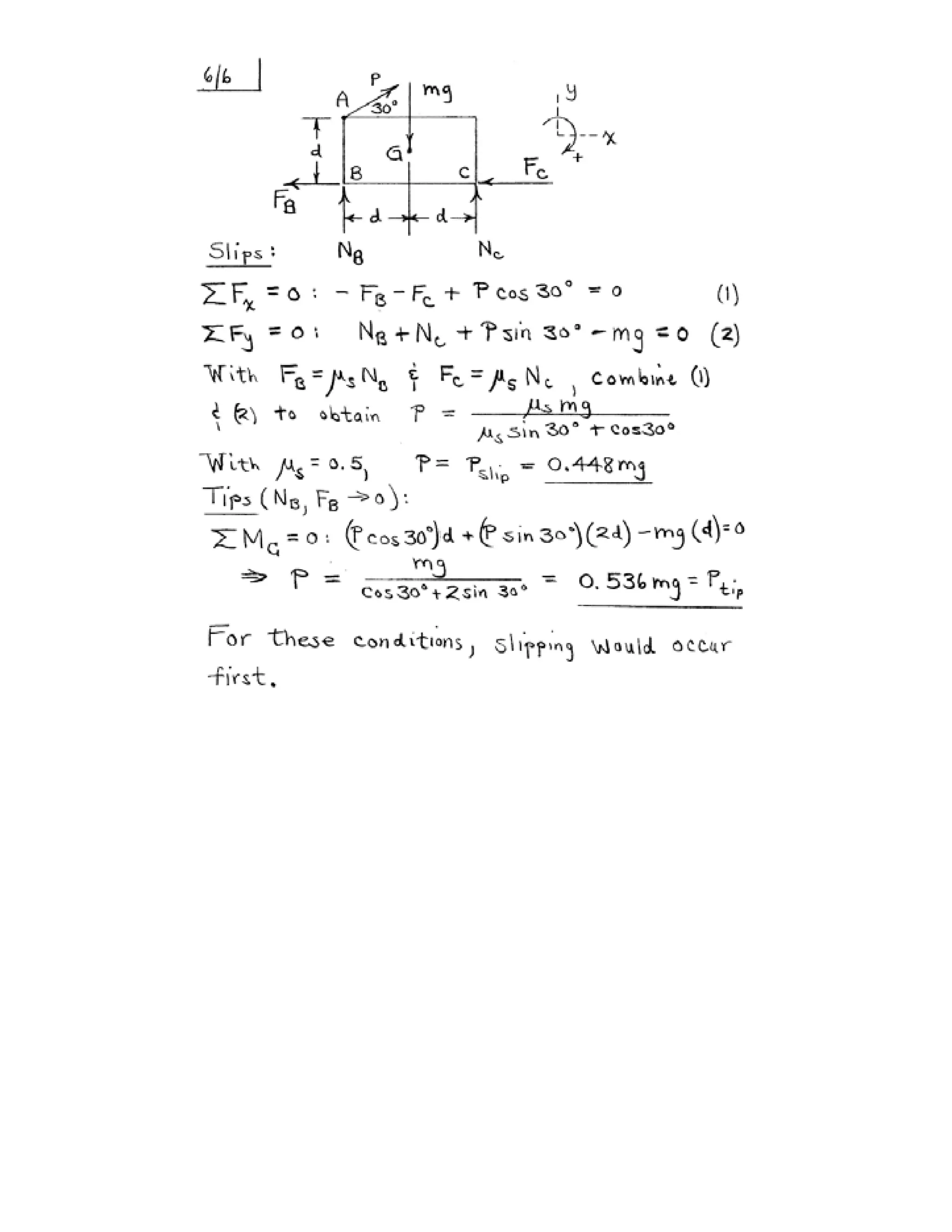 Engineering mechanics statics j.l.meriam-l.g.kraige-solution manual (5th ed)