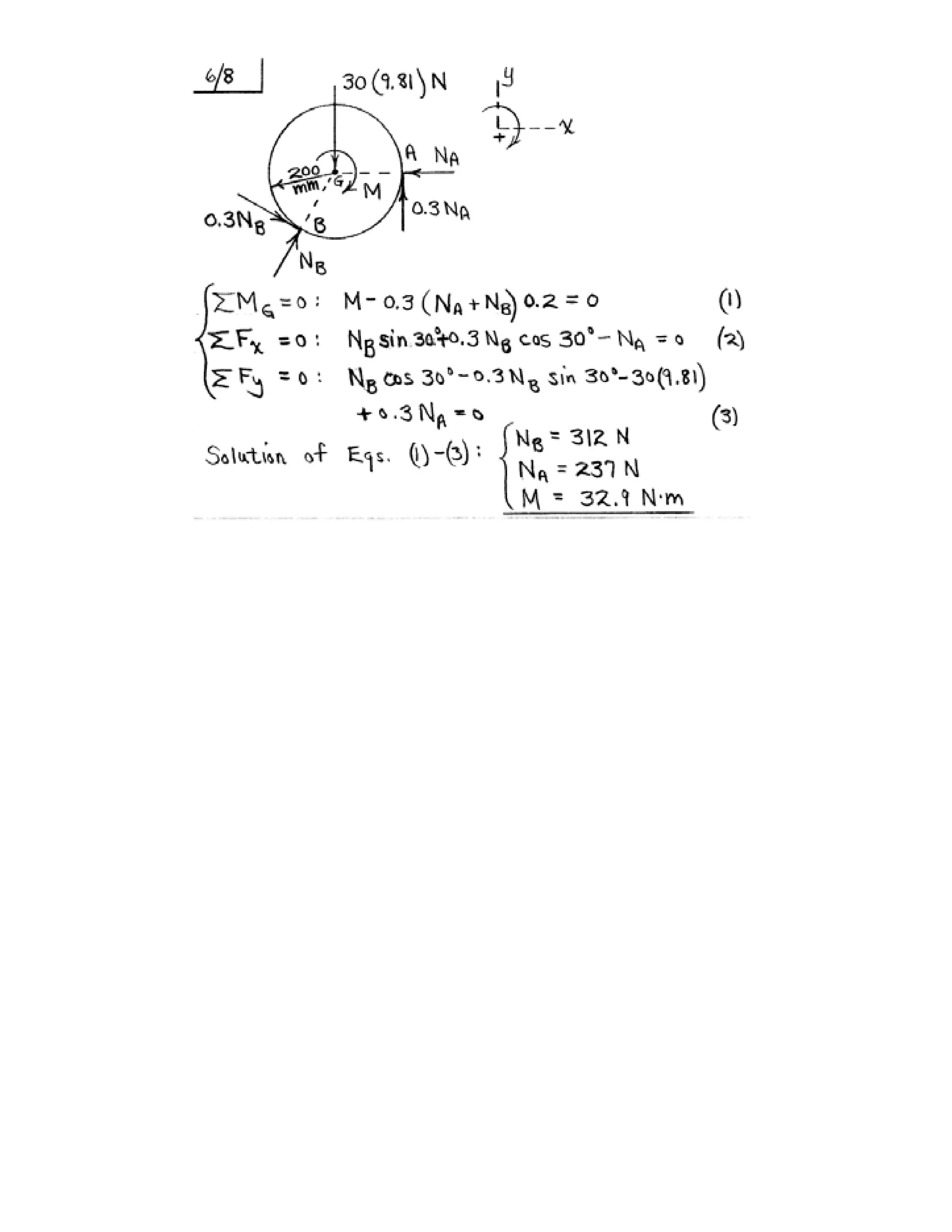 Engineering mechanics statics j.l.meriam-l.g.kraige-solution manual (5th ed)