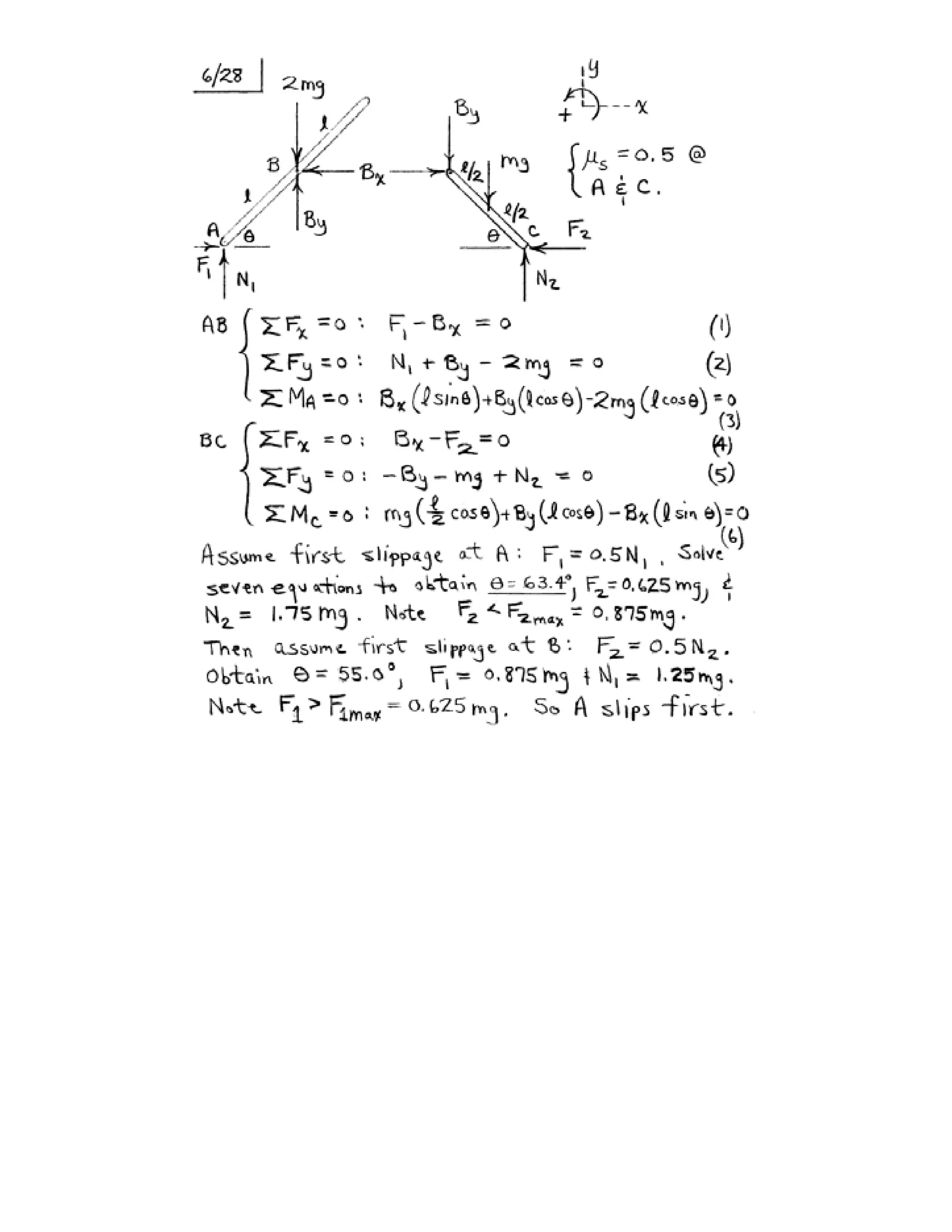 Engineering mechanics statics j.l.meriam-l.g.kraige-solution manual (5th ed)