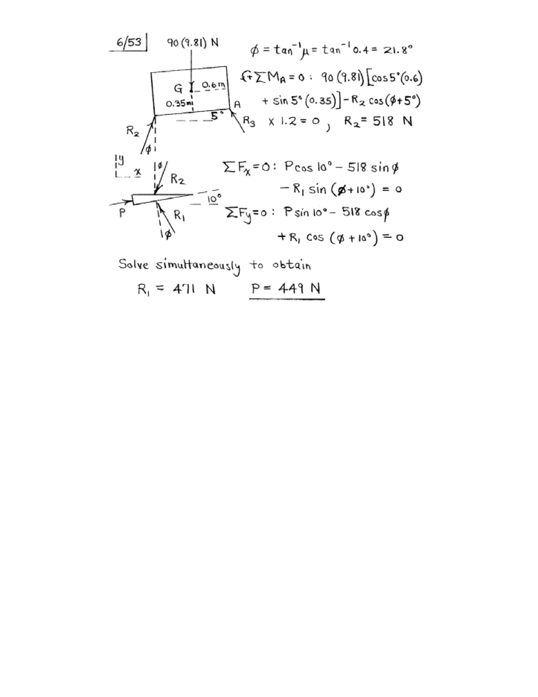 Engineering mechanics statics j.l.meriam-l.g.kraige-solution manual (5th ed)