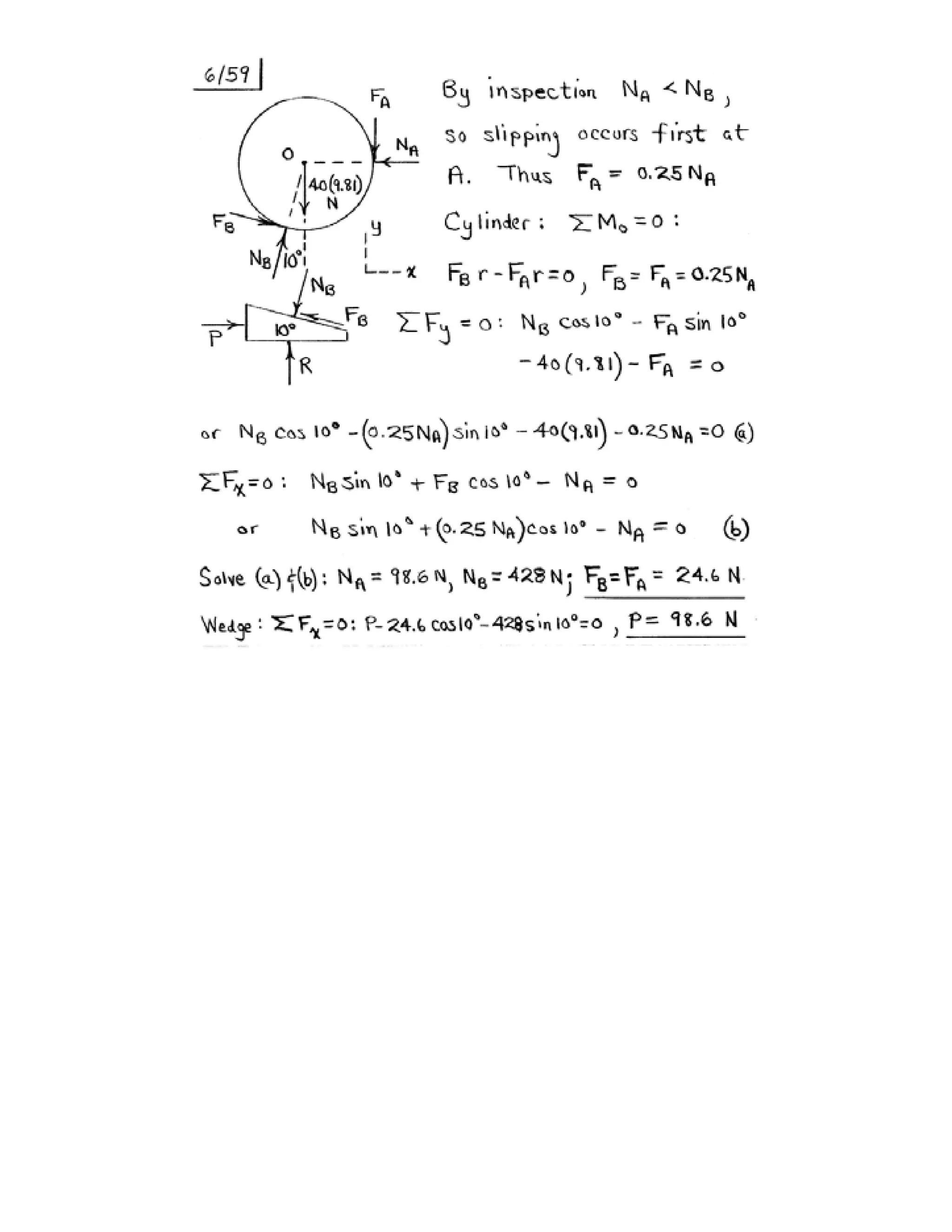 Engineering mechanics statics j.l.meriam-l.g.kraige-solution manual (5th ed)