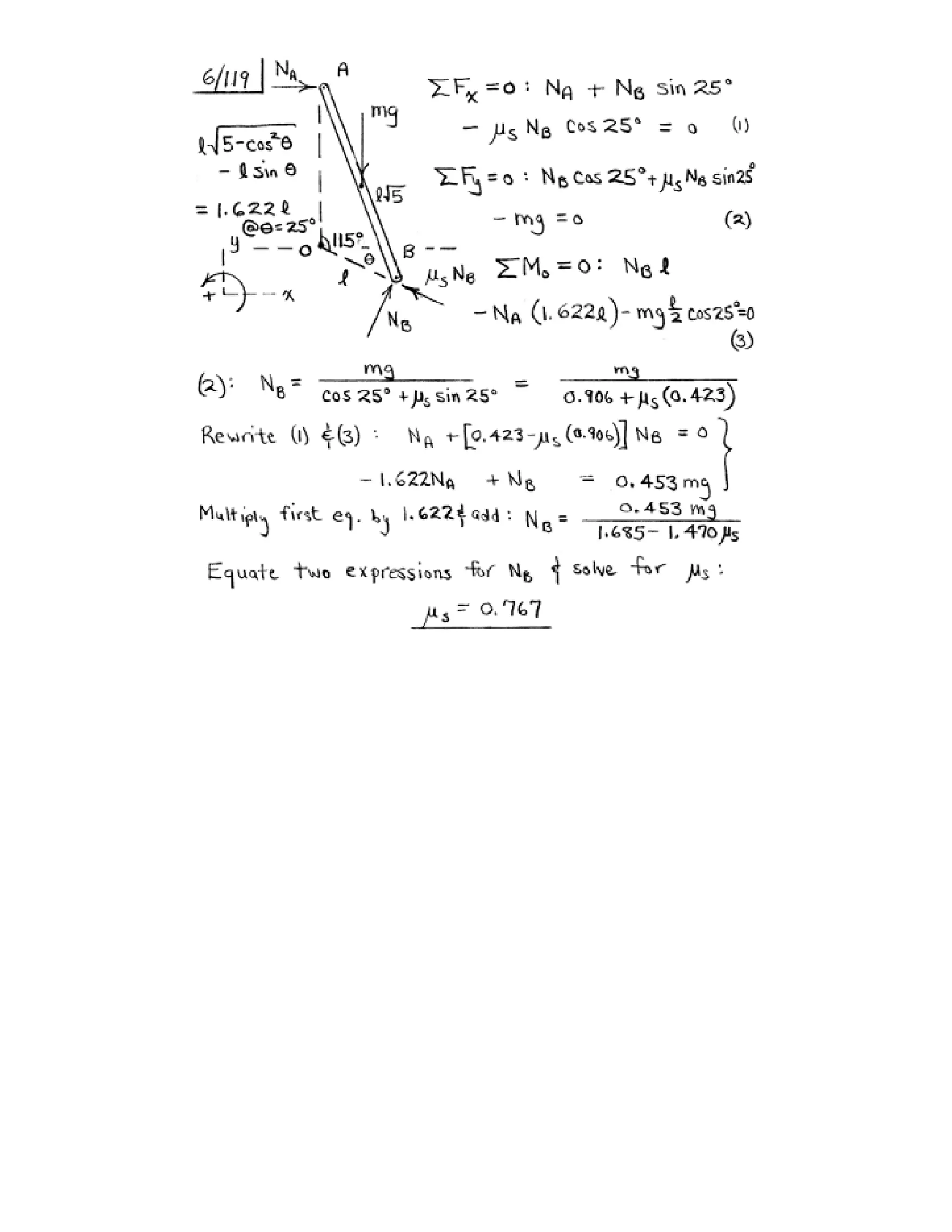 Engineering mechanics statics j.l.meriam-l.g.kraige-solution manual (5th ed)
