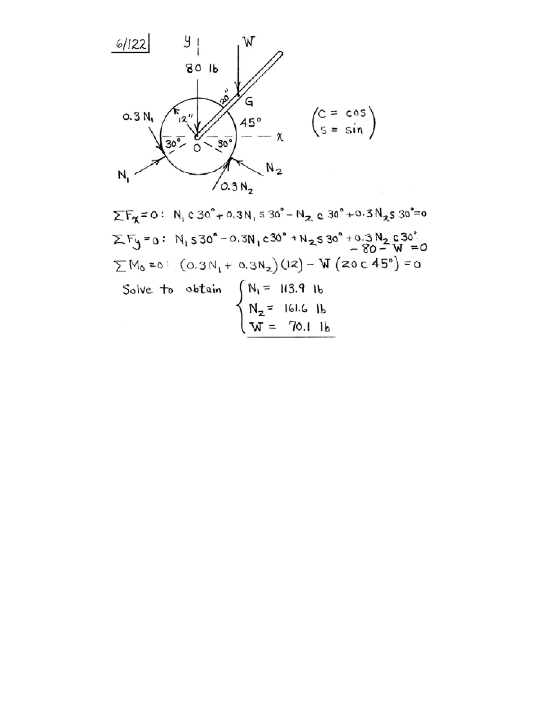 Engineering mechanics statics j.l.meriam-l.g.kraige-solution manual (5th ed)