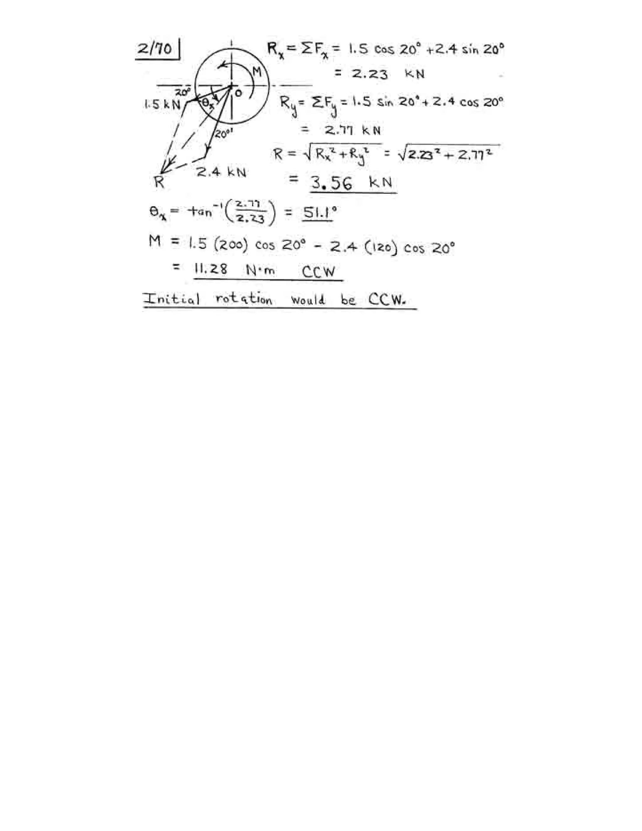 Engineering mechanics statics j.l.meriam-l.g.kraige-solution manual (5th ed)