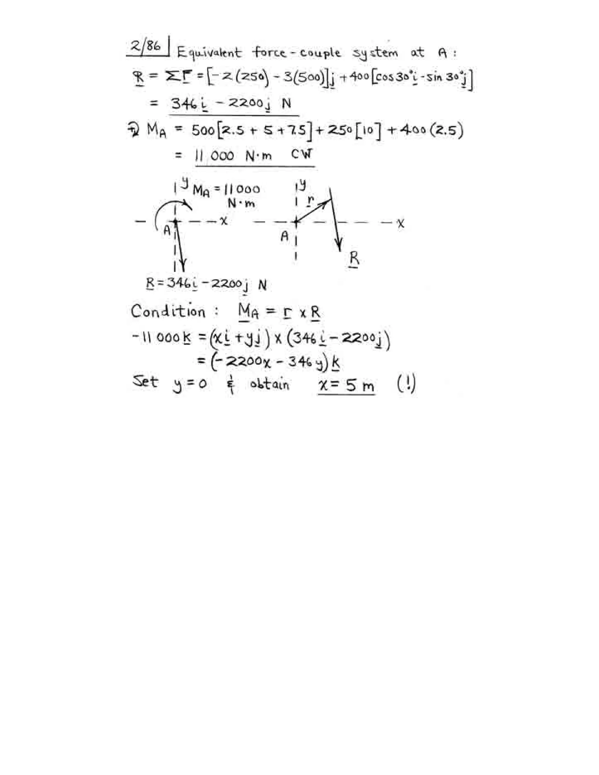 Engineering mechanics statics j.l.meriam-l.g.kraige-solution manual (5th ed)