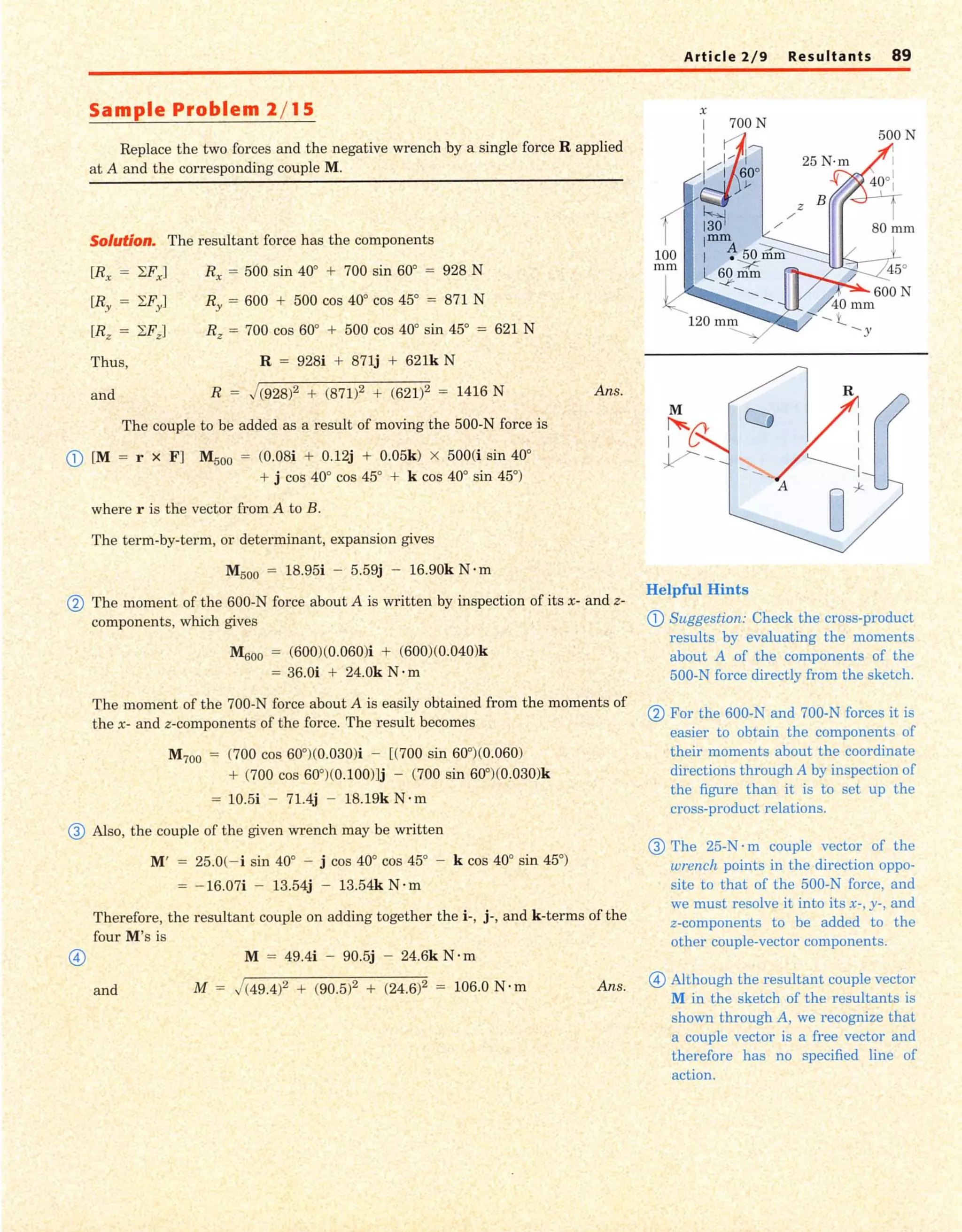 Engineering mechanics statics meriam and kraige (5th ed)