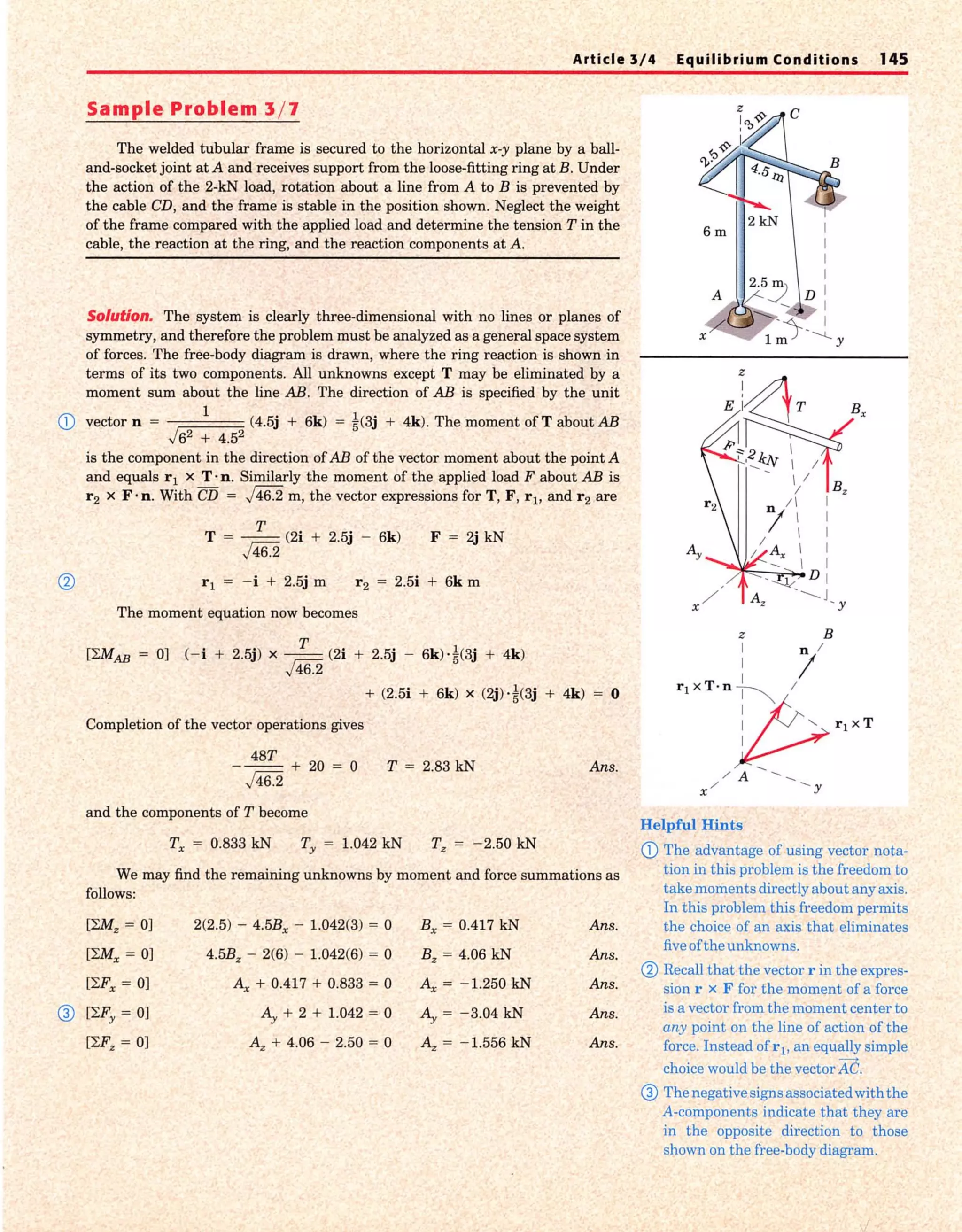 Engineering mechanics statics meriam and kraige (5th ed)