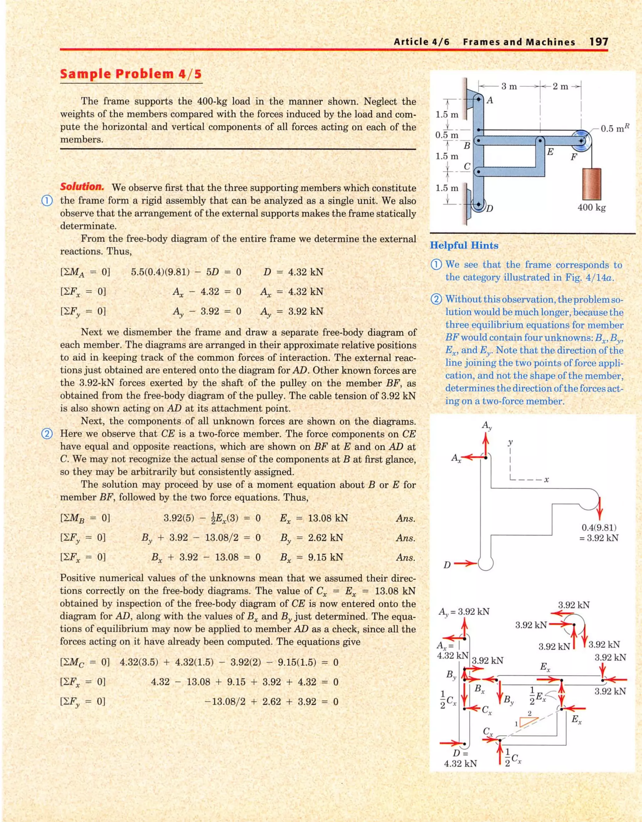 Engineering mechanics statics meriam and kraige (5th ed)