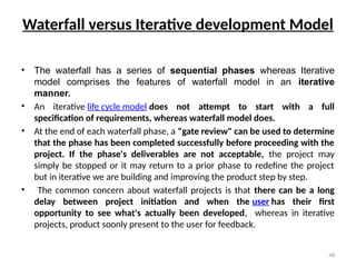SOFTWARE LIFE CYCLE MODELS and Ultimate objective of SE | PPTX