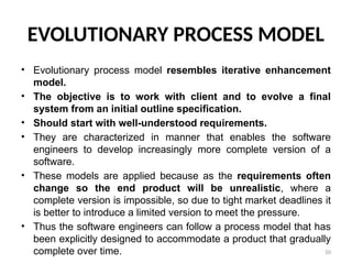 SOFTWARE LIFE CYCLE MODELS and Ultimate objective of SE | PPTX