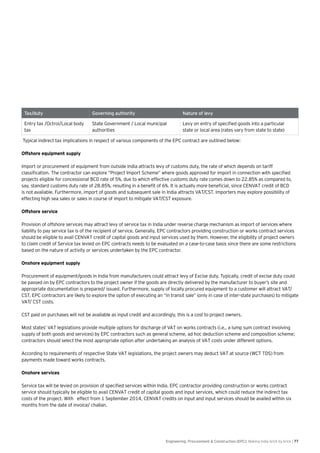 Engineering Procurement & Construction Making India Brick by Brick | PDF