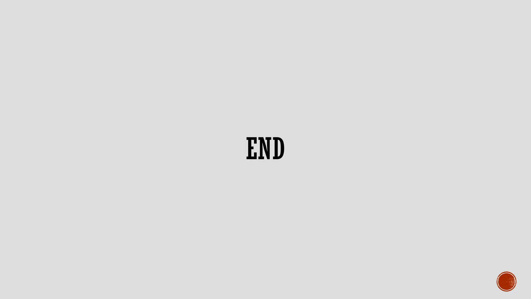 END
 