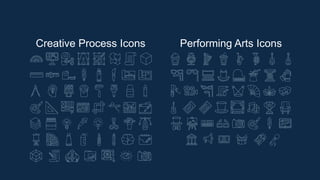 Creative Process Icons Performing Arts Icons
 