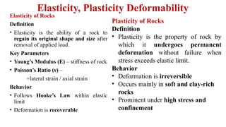 Plasticity Of Rocks Comprehensive Guide to Engineering Properties and Laboratory Tests on ...