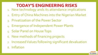 INTRODUCTION TO ENGINEERING INSURANCE CONTRACTOR'S ALL RISK ERECTION ...