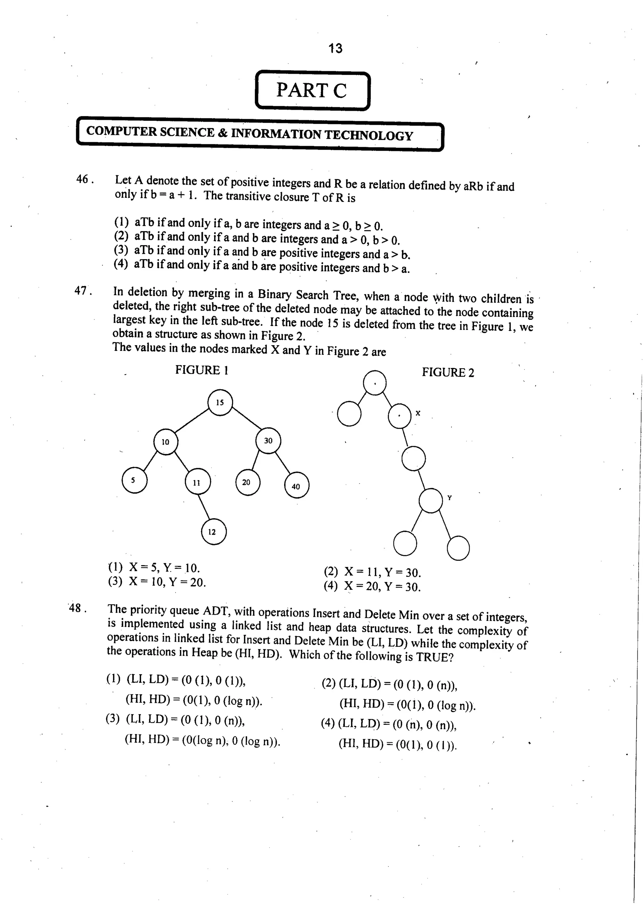 CSIR UGC JRF/NET 2012 DEC ENG SCI