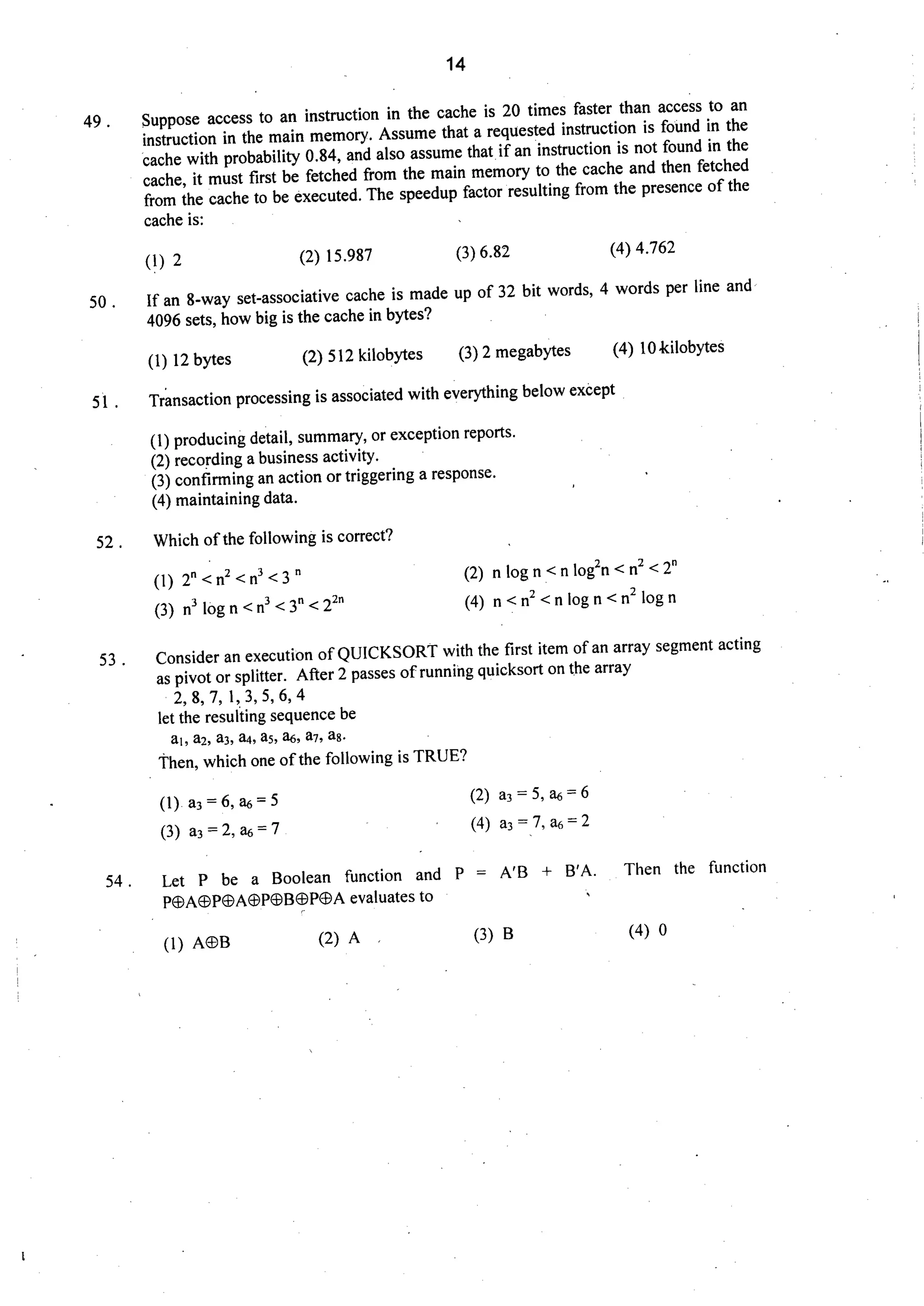 CSIR UGC JRF/NET 2012 DEC ENG SCI
