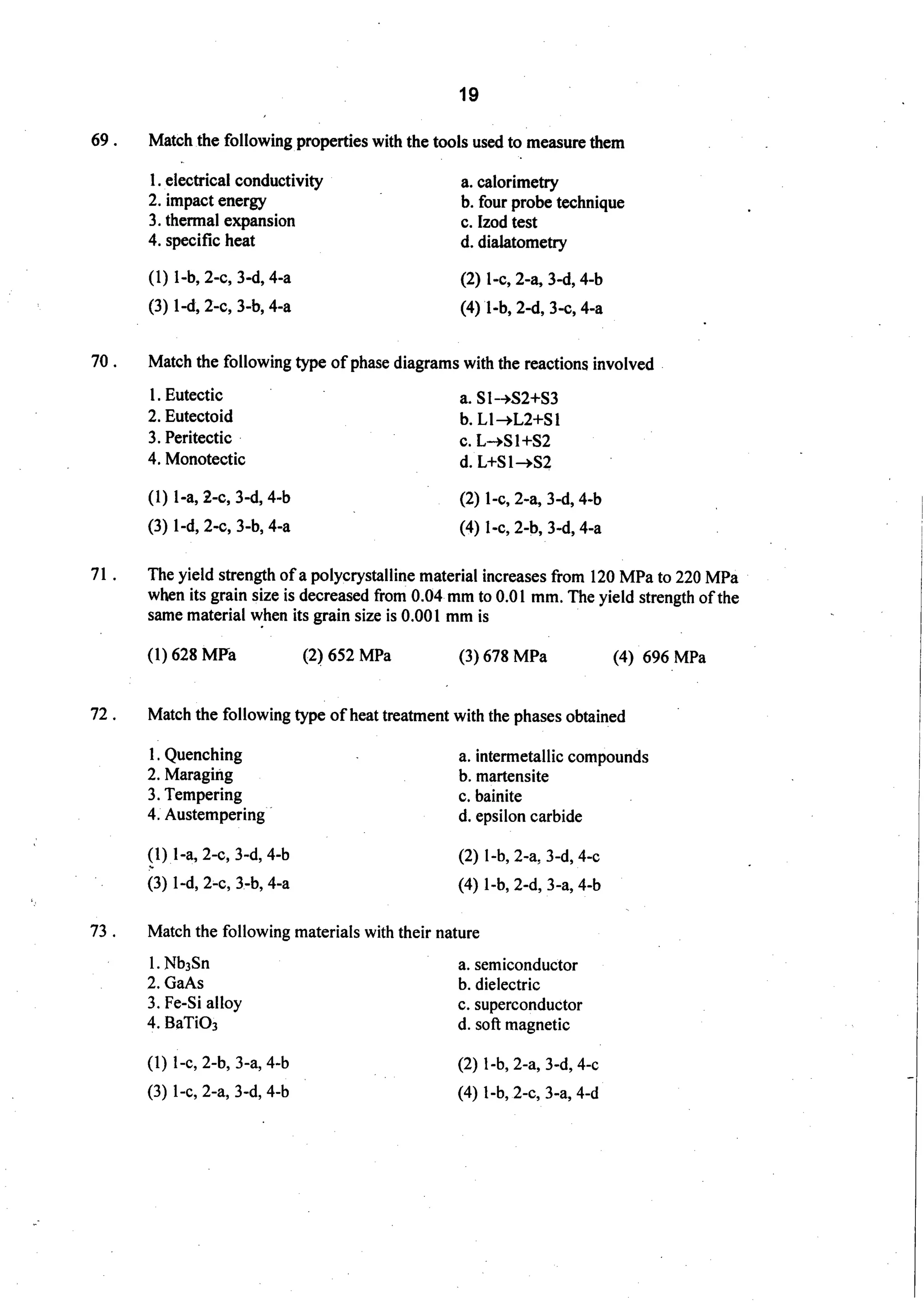 CSIR UGC JRF/NET 2012 DEC ENG SCI