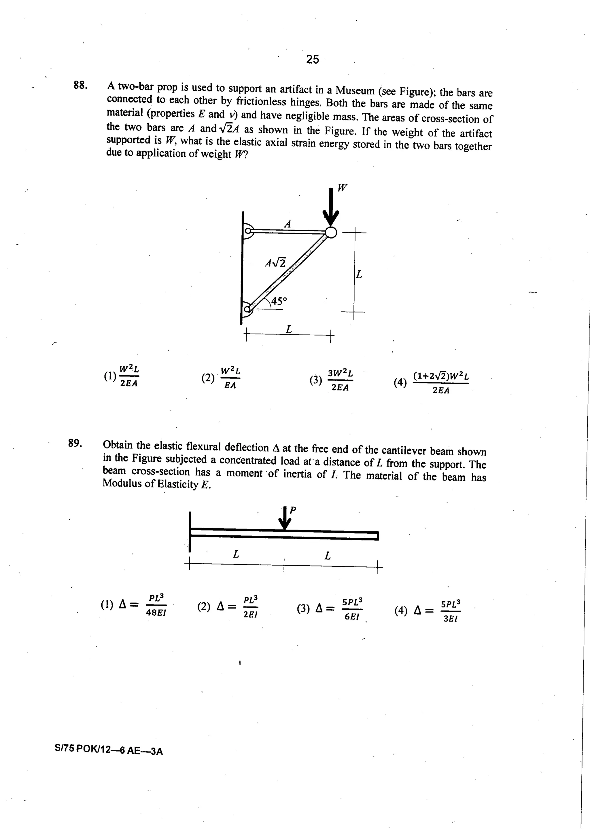 CSIR UGC JRF/NET 2012 DEC ENG SCI