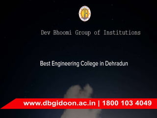 BTech Course @DBGI Engineering College in Dehradun Uttarakhand