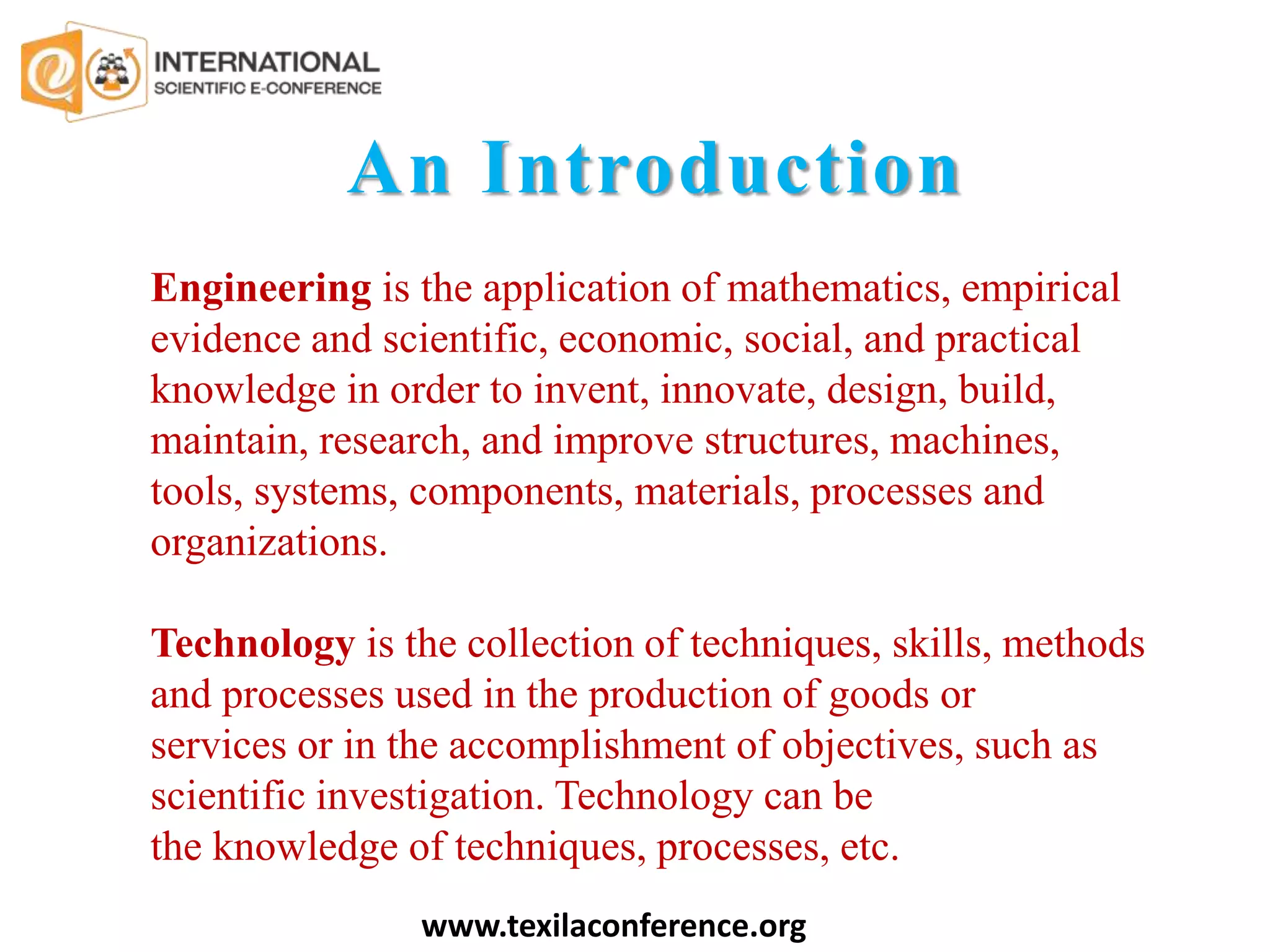 Engineering & Technology | PPTX