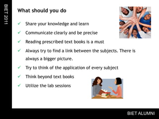 What should you doShare your knowledge and learn