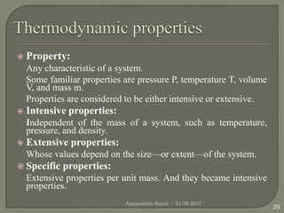 Engineering thermodynamics introduction | PDF