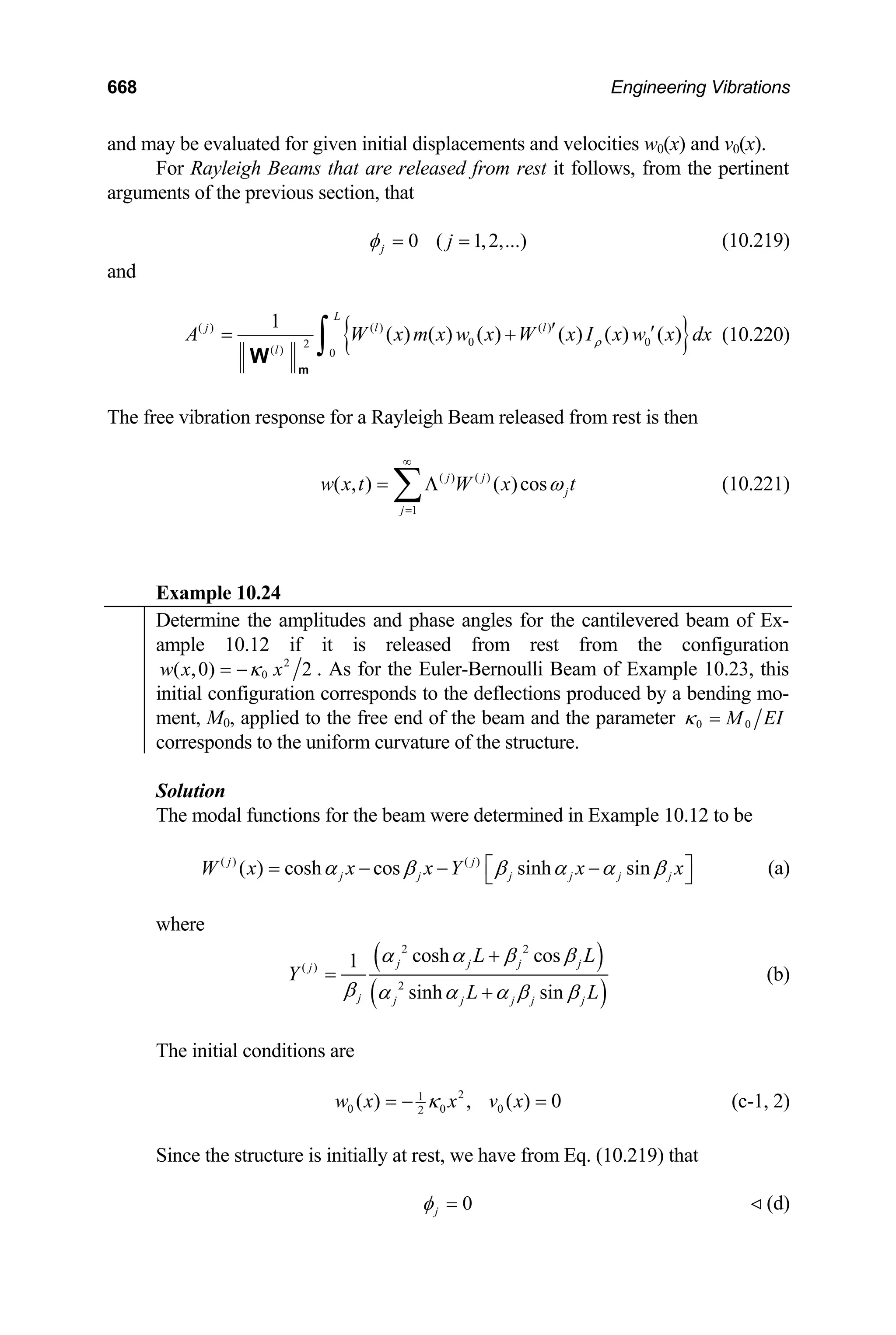 Engineering Vibrations Engineering Vibrations