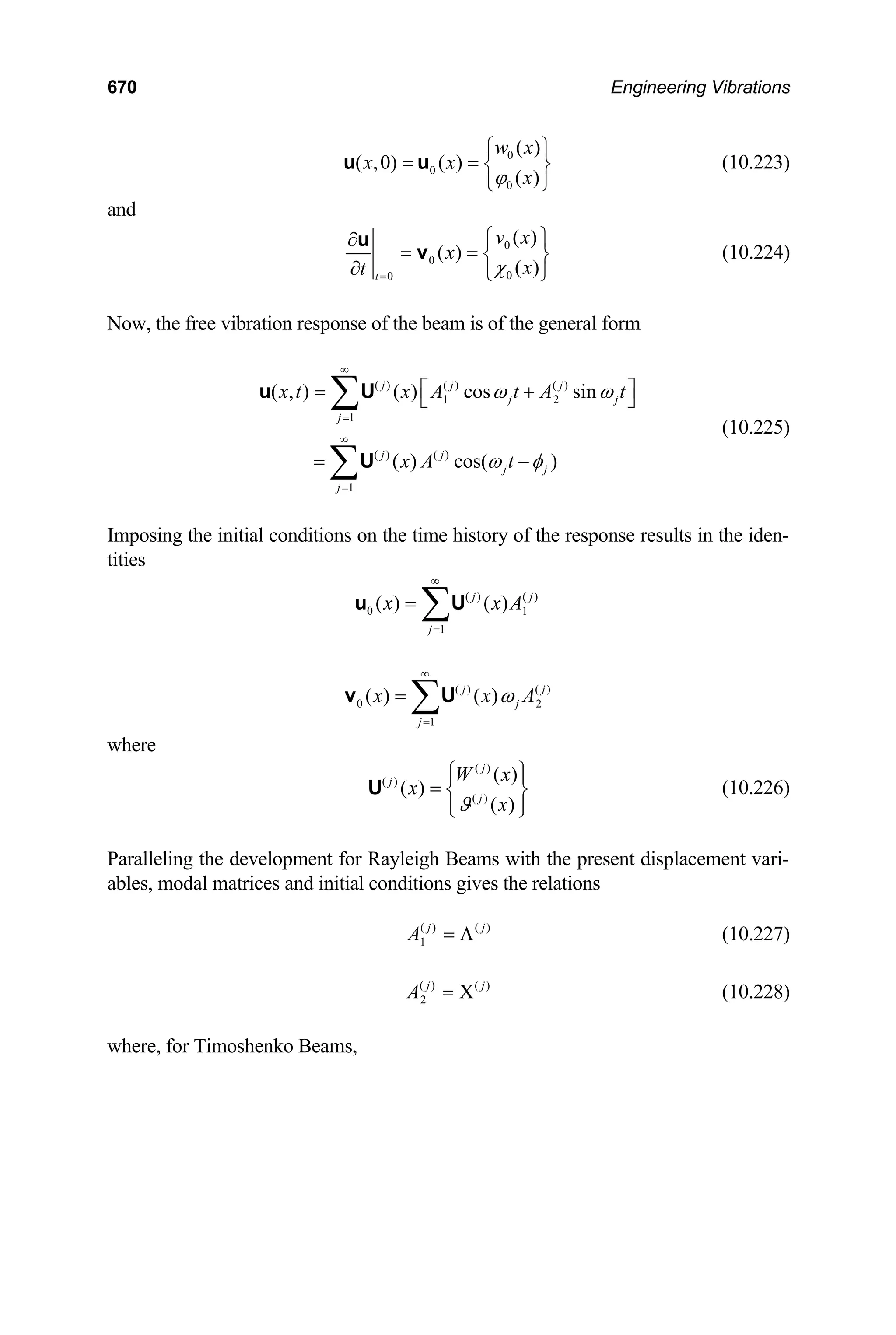 Engineering Vibrations Engineering Vibrations