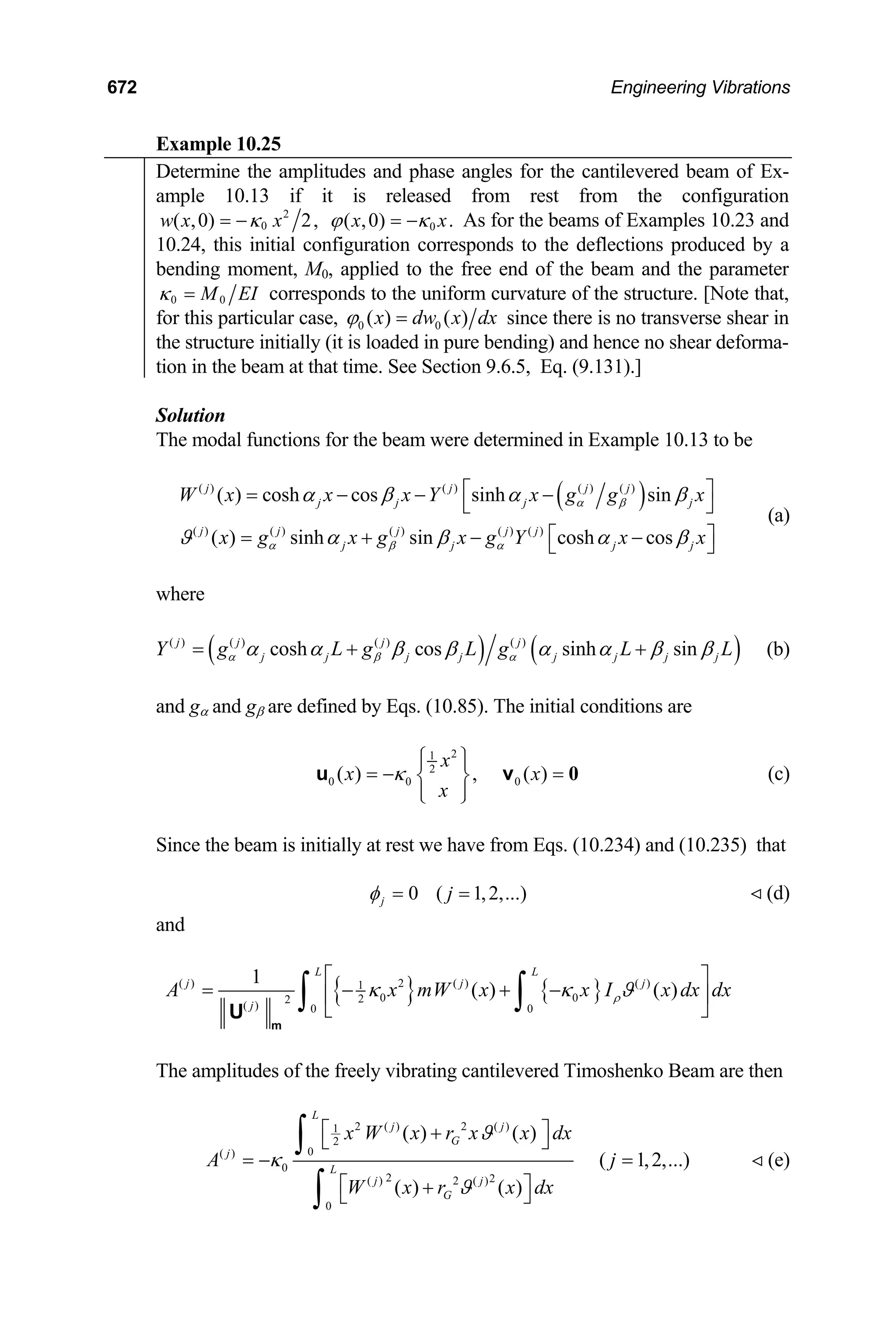 Engineering Vibrations Engineering Vibrations