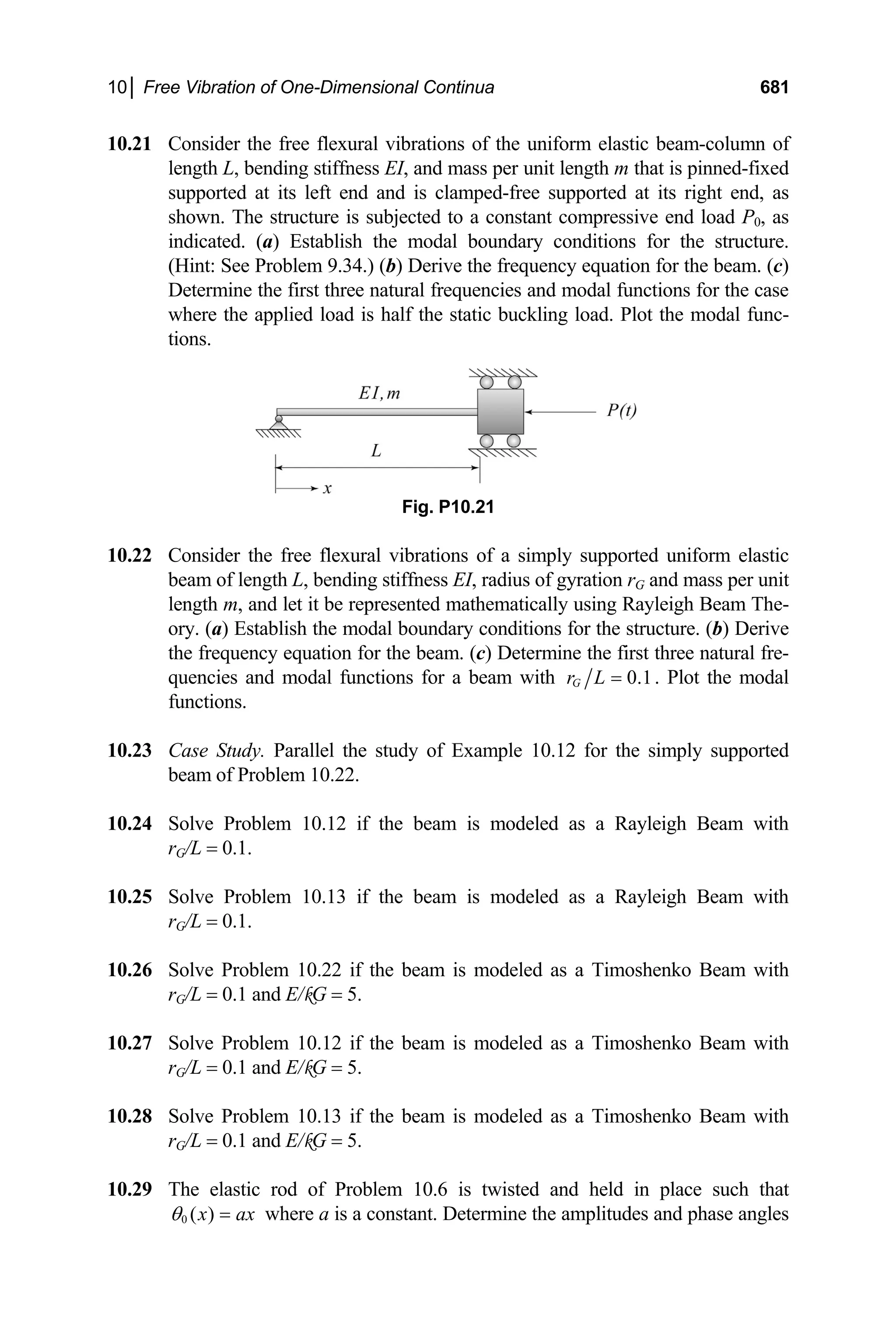Engineering Vibrations Engineering Vibrations