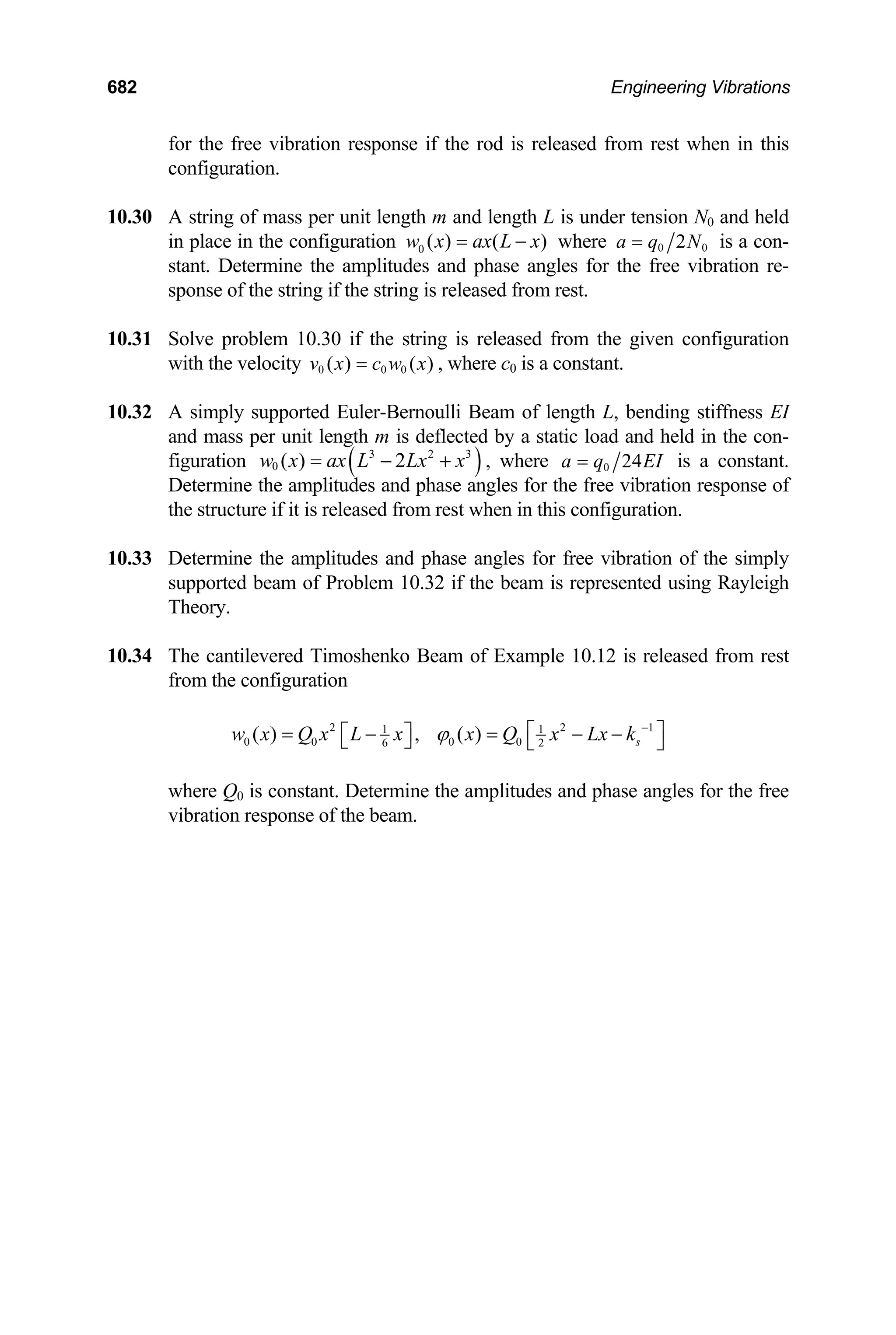 Engineering Vibrations Engineering Vibrations