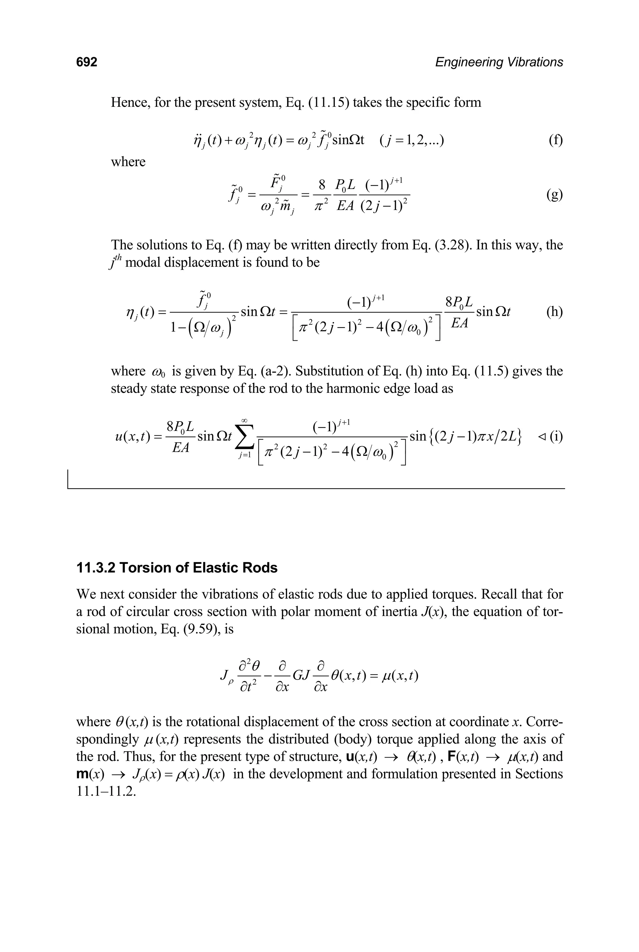 Engineering Vibrations Engineering Vibrations