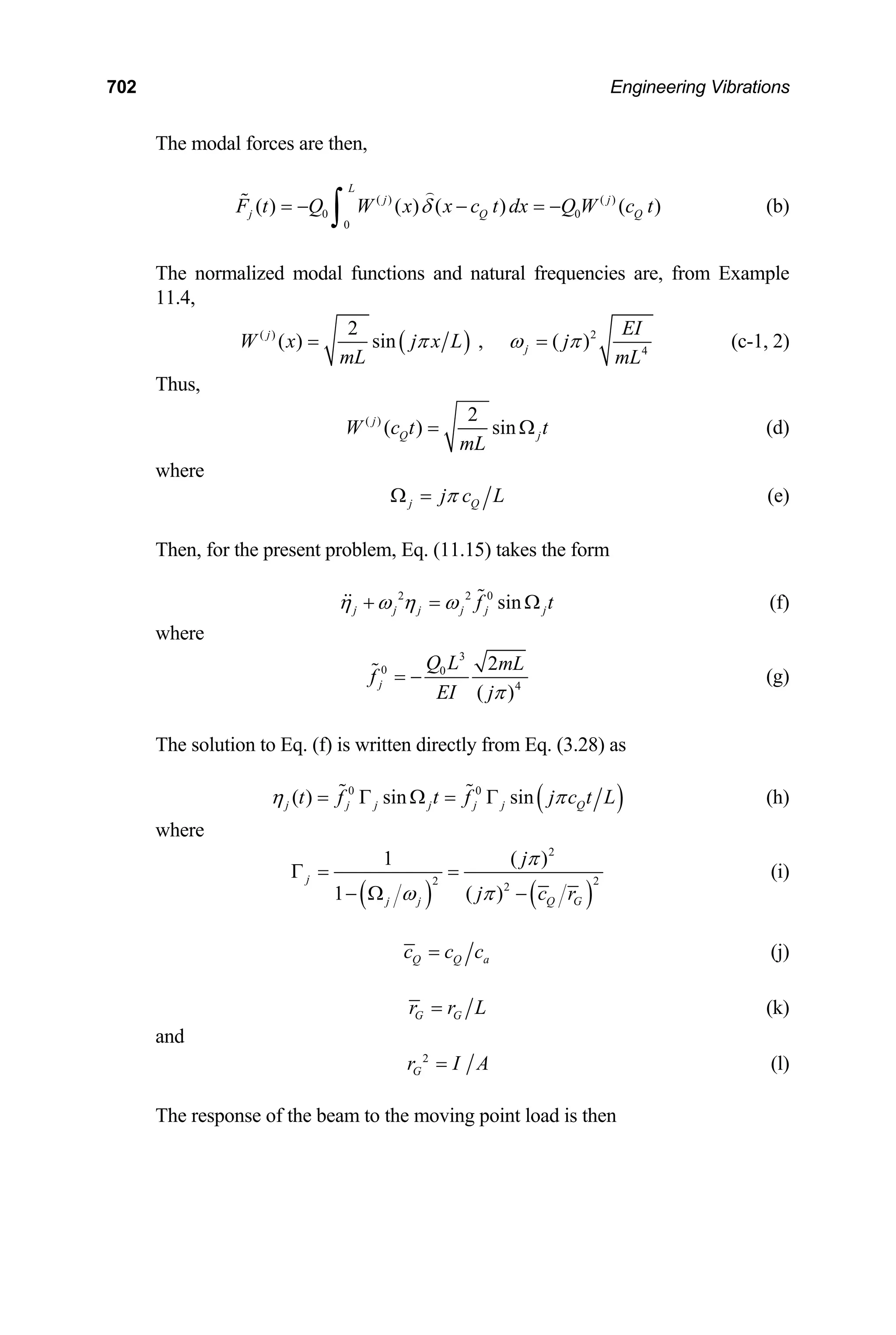 Engineering Vibrations Engineering Vibrations