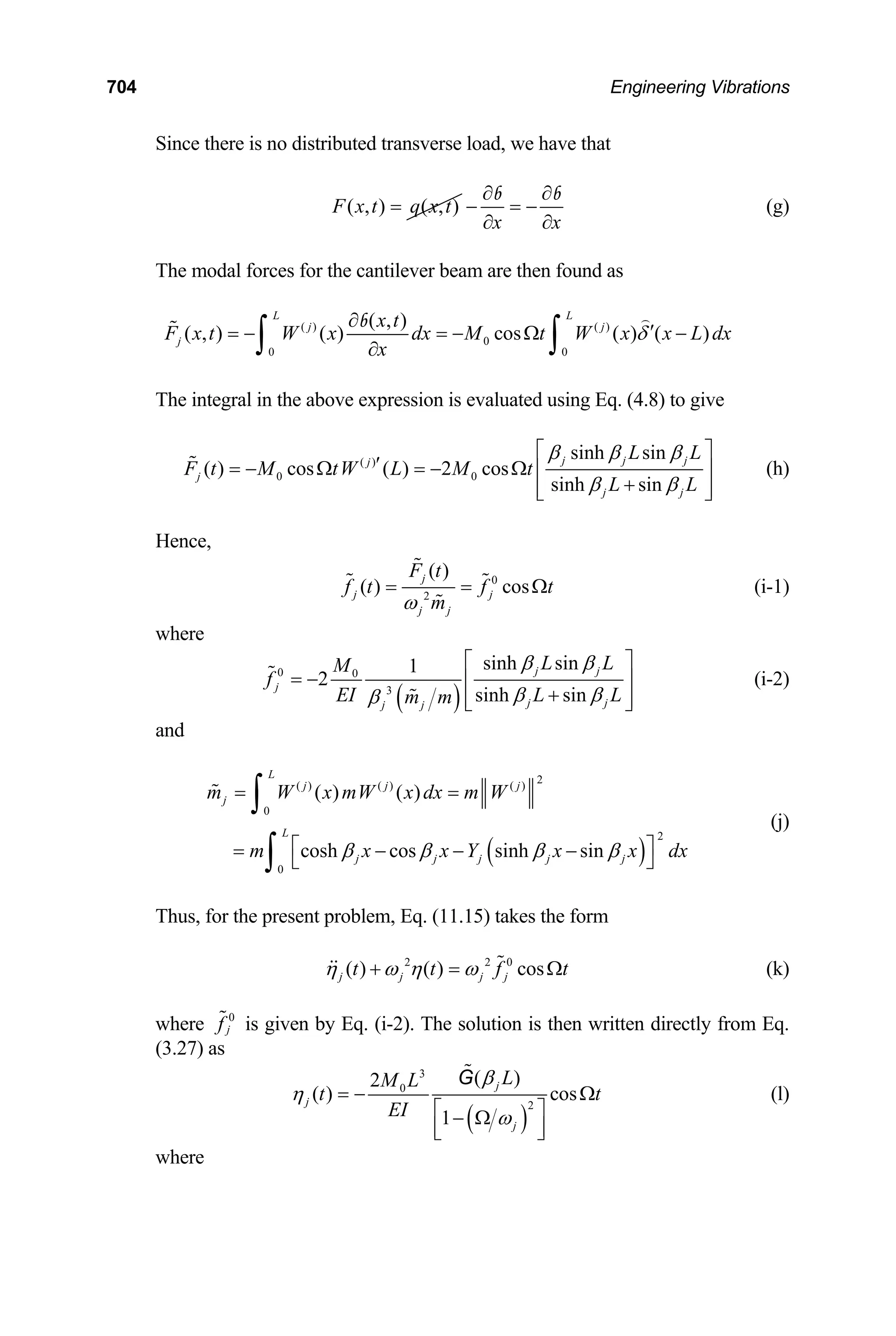 Engineering Vibrations Engineering Vibrations