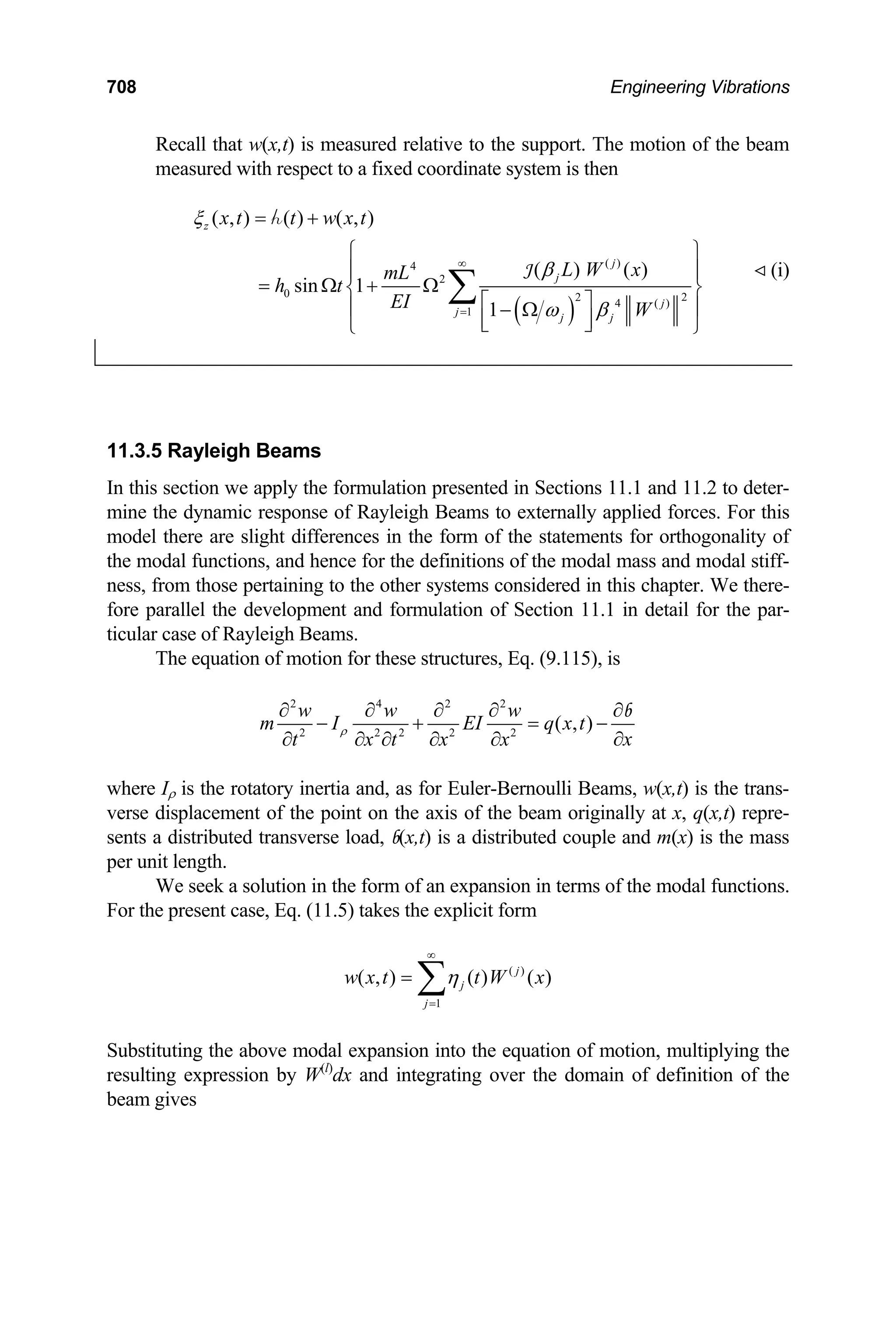 Engineering Vibrations Engineering Vibrations