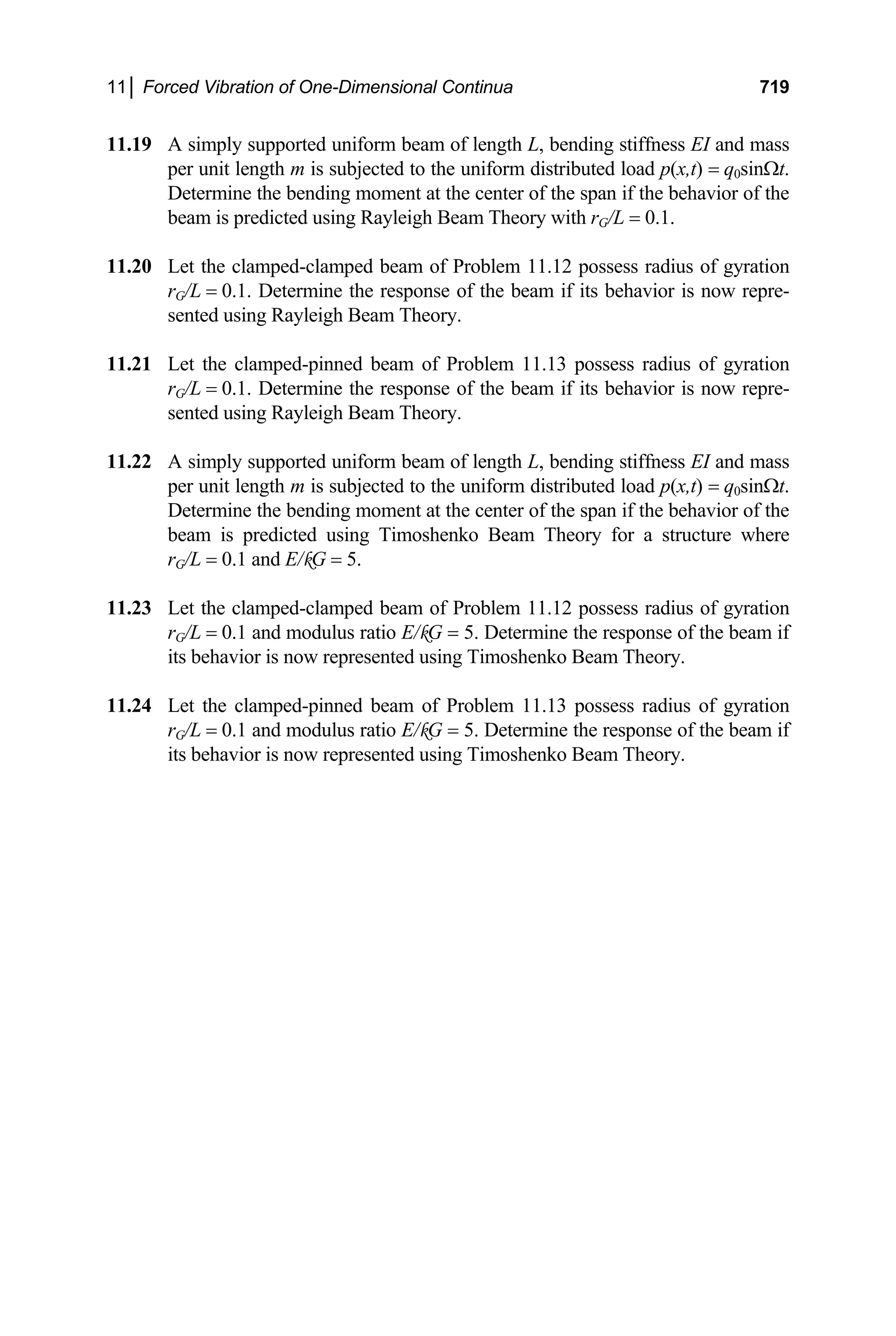 Engineering Vibrations Engineering Vibrations