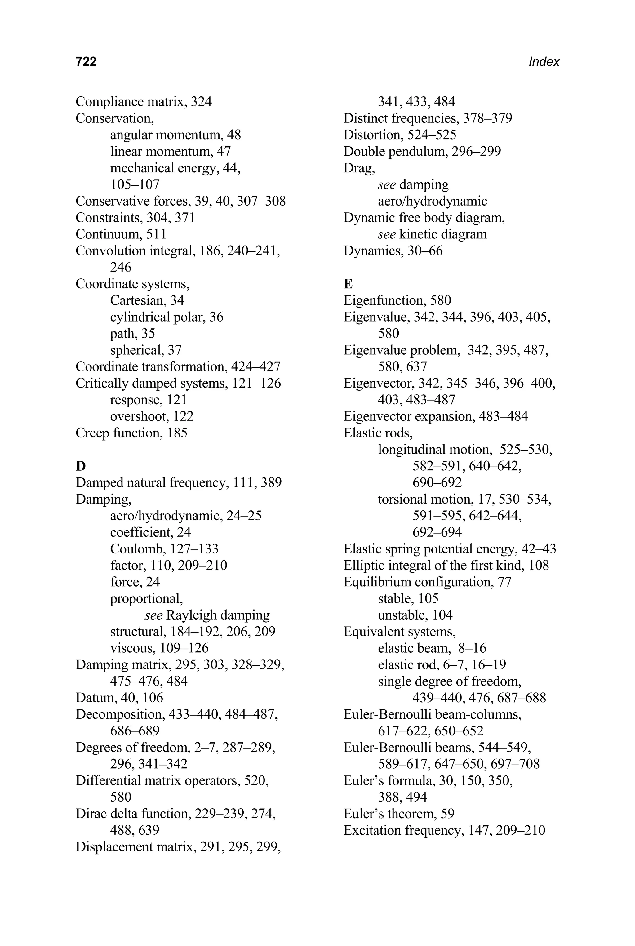 Engineering Vibrations Engineering Vibrations