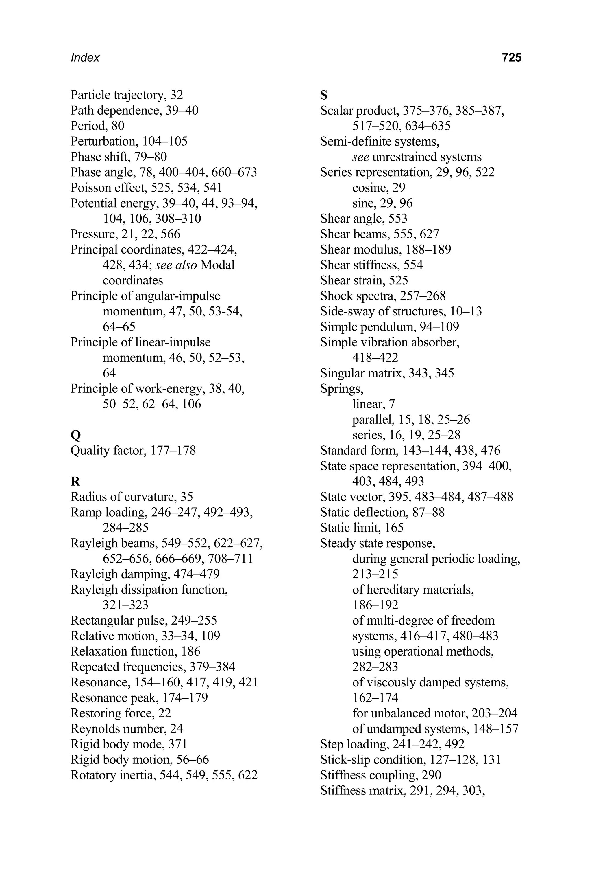 Engineering Vibrations Engineering Vibrations