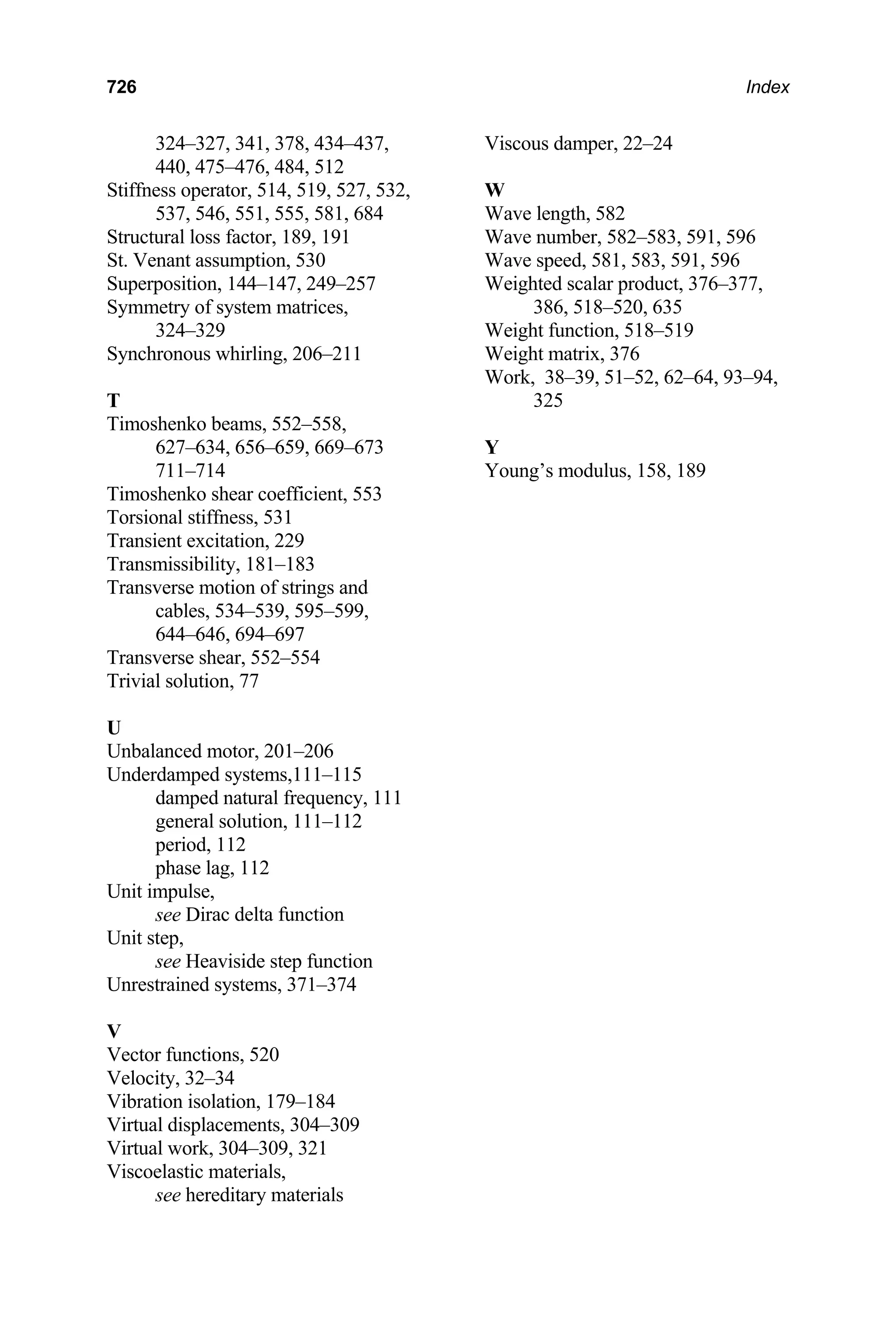 Engineering Vibrations Engineering Vibrations