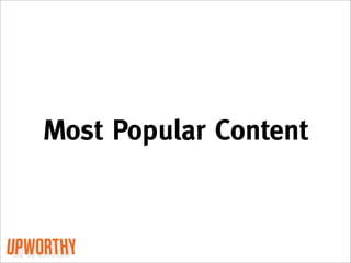 Most Popular Content
 