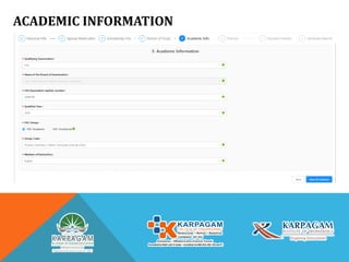 ACADEMIC INFORMATION
 